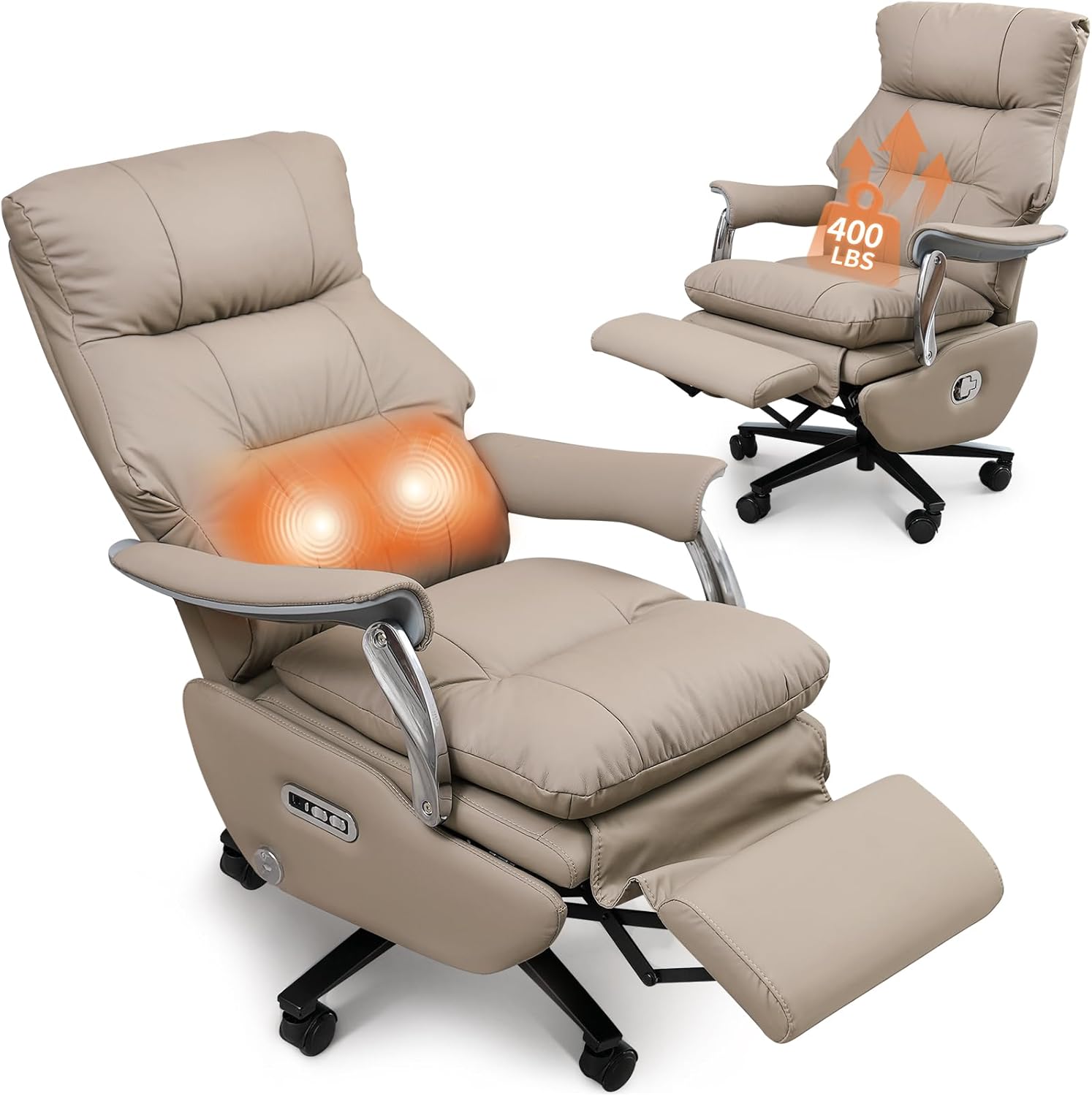EcoComfort – Executive Reclining Office Chair with Massage