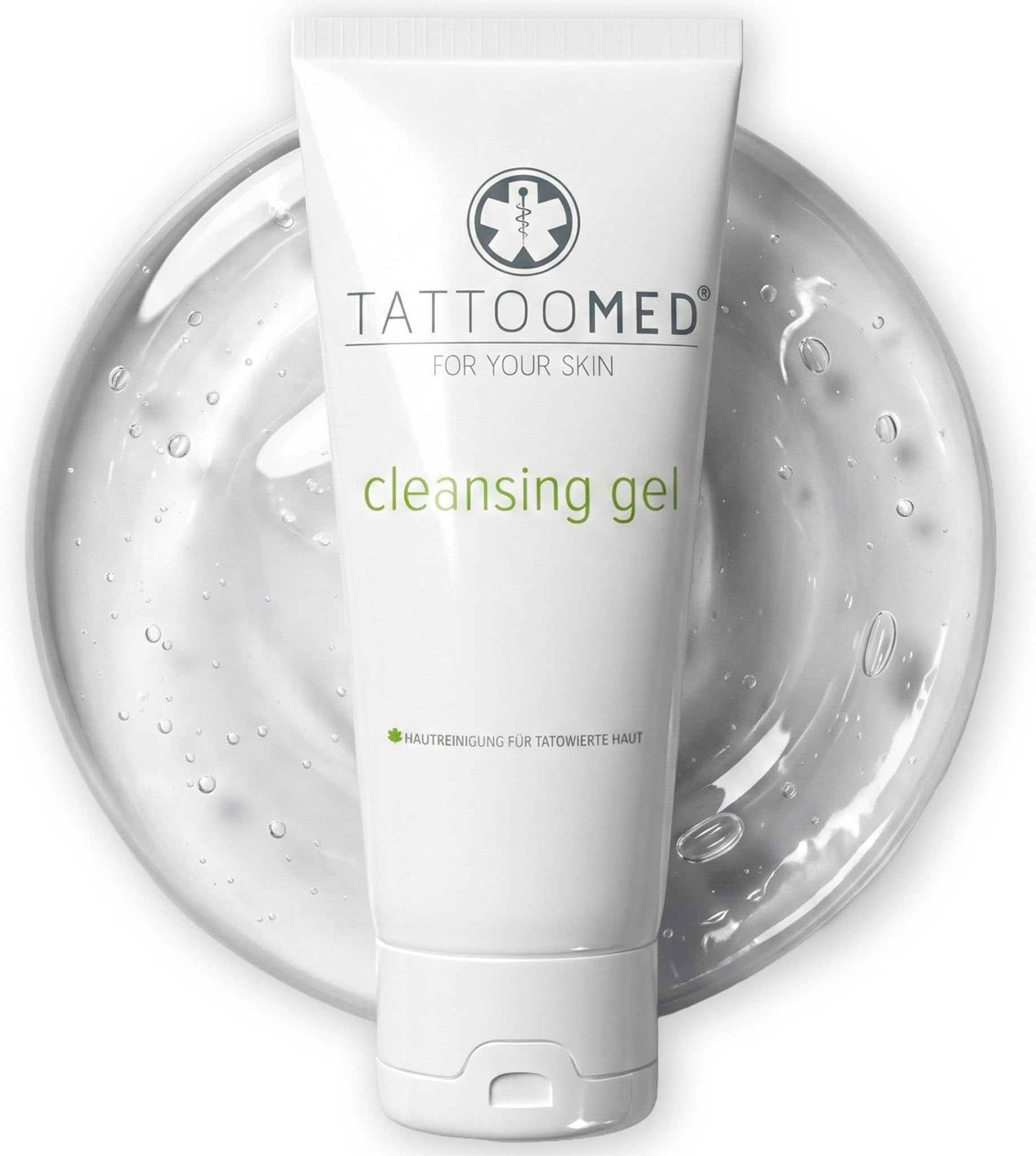 TattooMed Cleansing Gel - pH Neutral Sensitive Washing Gel for Healthy Tattoos - (1 x 100ml)