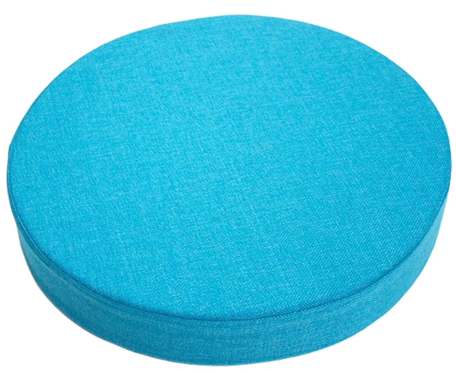 Coussin de siège rond pour tabouret 15x3 pouces - Galette de chaise pour intérieur cuisine et bureau