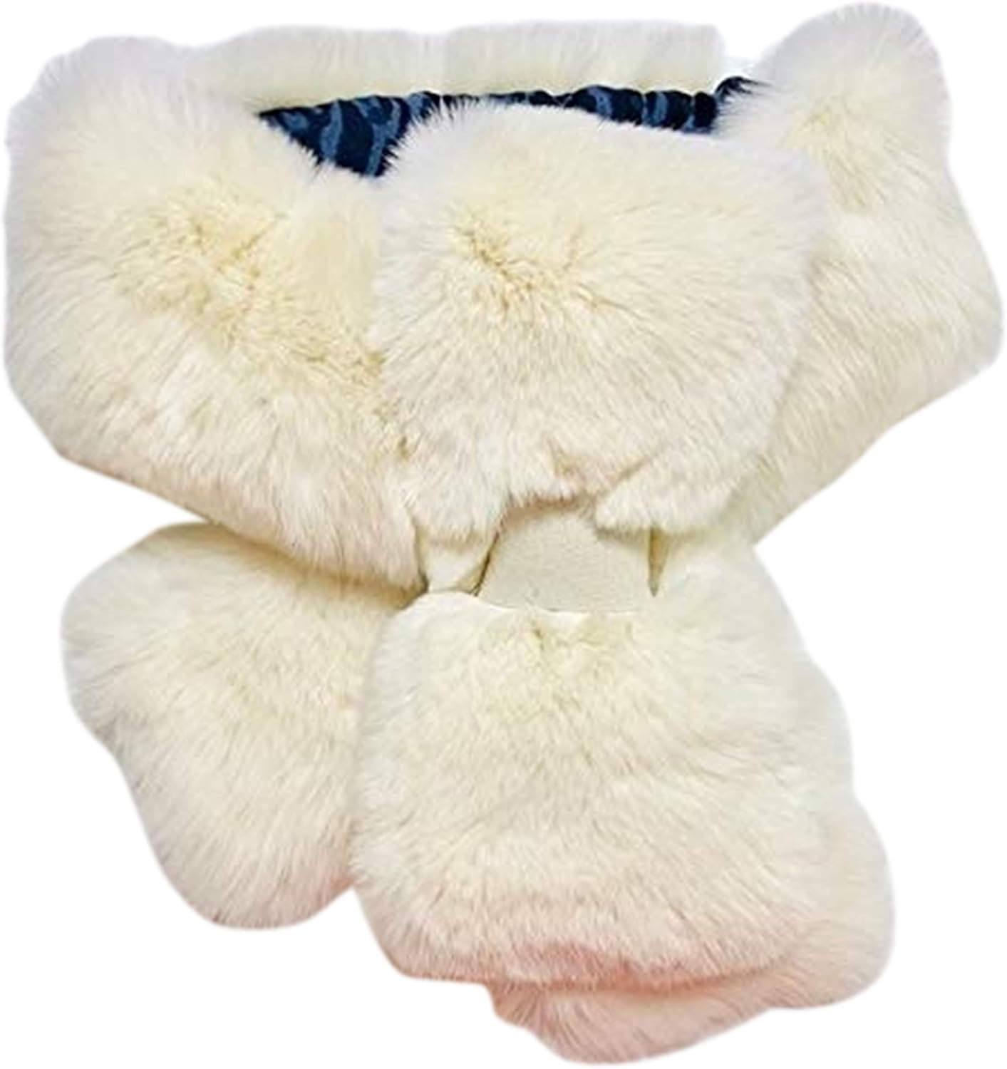 Maison Kitsuné Small Fox Head Wool Scarf Maison Kitsune Maison