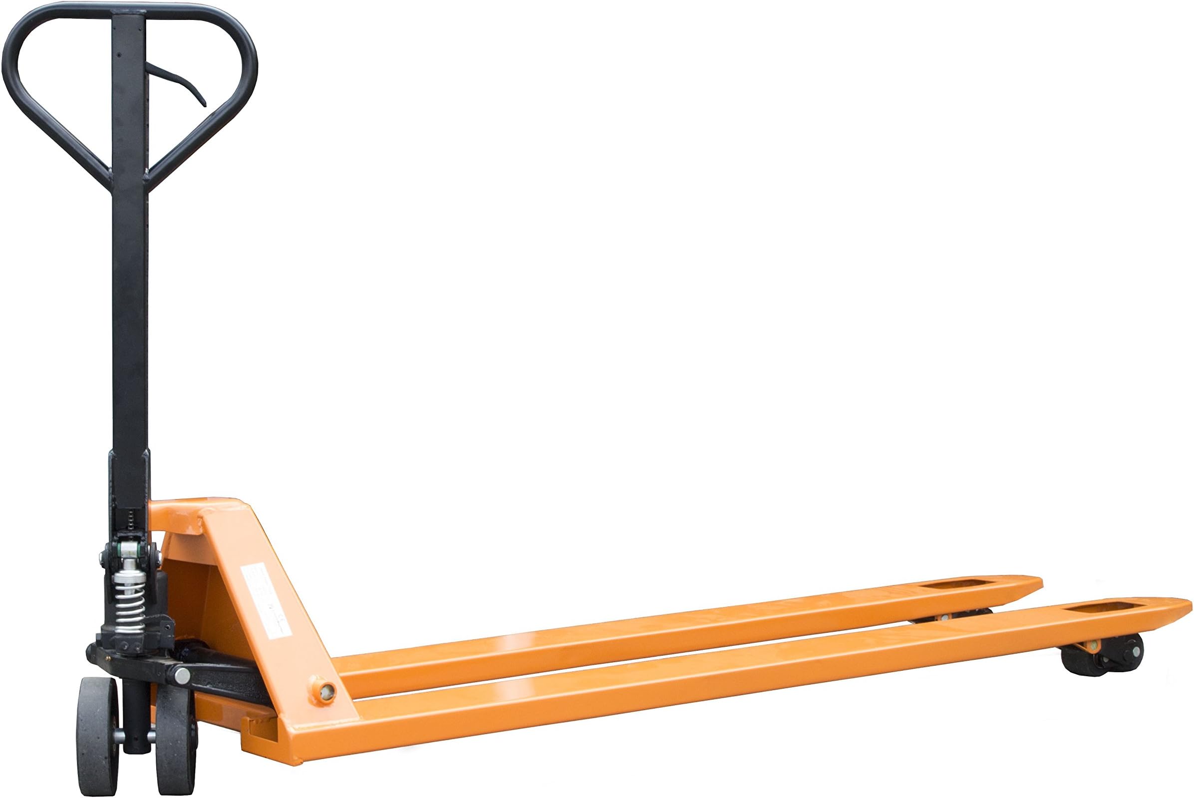 2000kg Extended Extra Long Fork Hand Pump Push Pallet Truck Jack Trolley Fully Assembled 540x2000mm, 1 Year Warranty