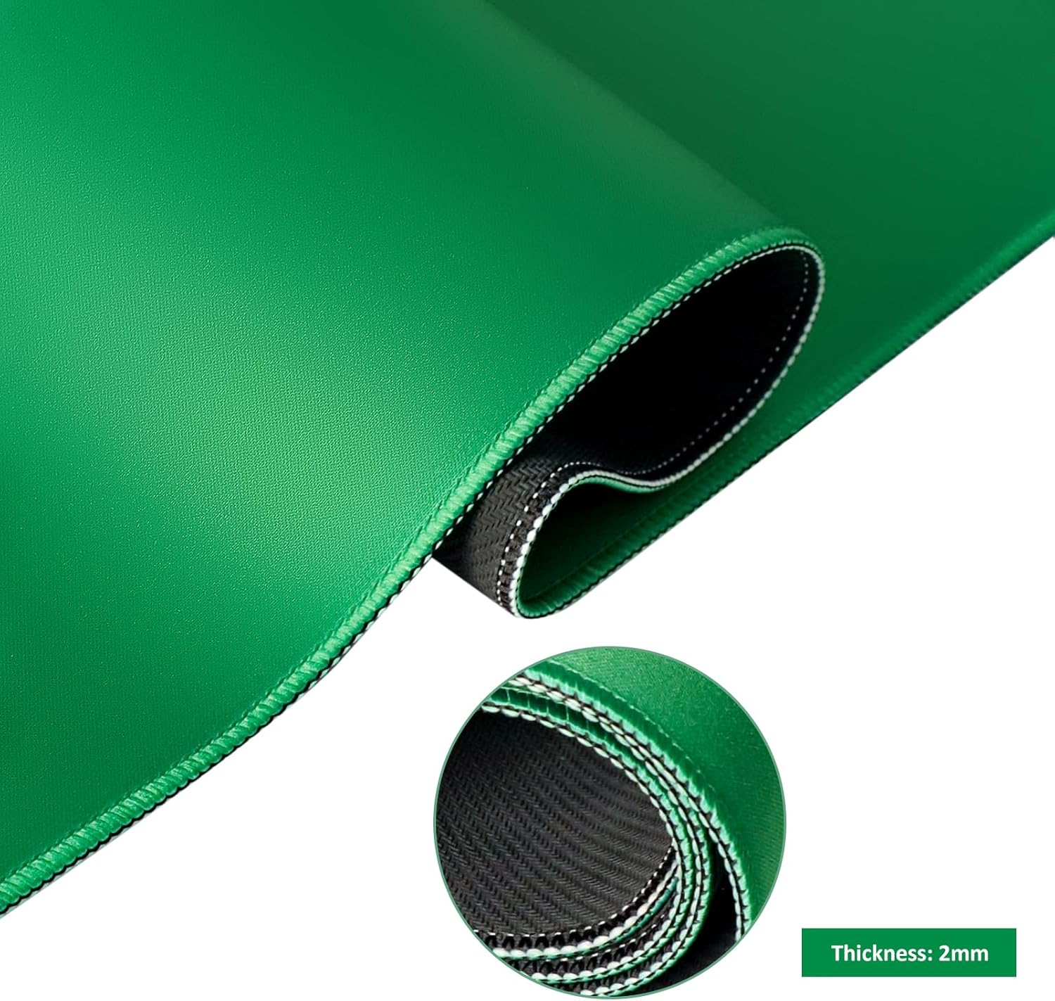 TIASUSAN Large Board Game Mat(Green, 3.5'x5.5'), Anti-Slip, Noise-Reducing Table Cover for Board Games, Poker, Mahjong, Dominoes, Dice and Card Games