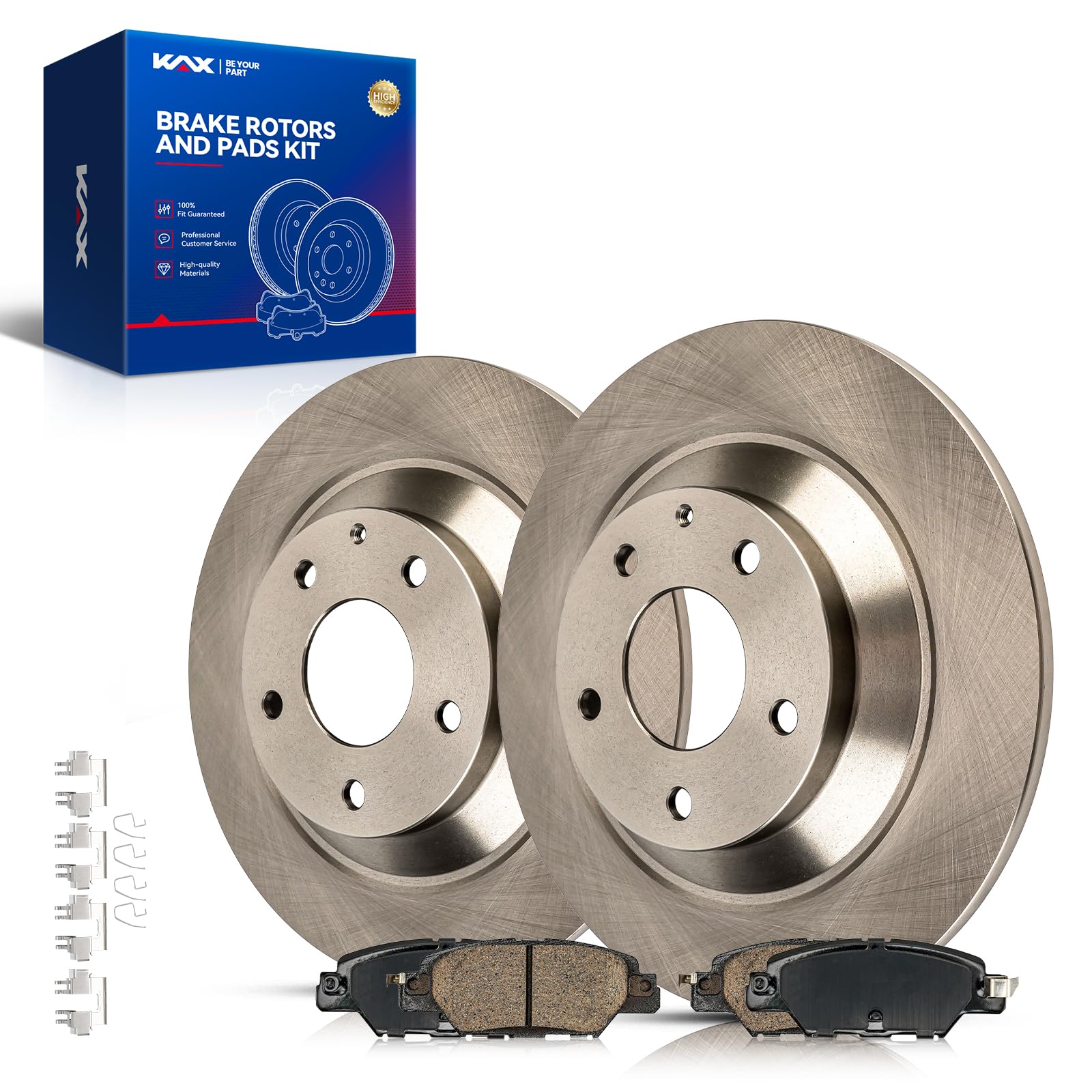 KAX 11.94 inch (303mm) Rear Brake Kit for Mazda CX-5 2016-2023,31623+D1846
