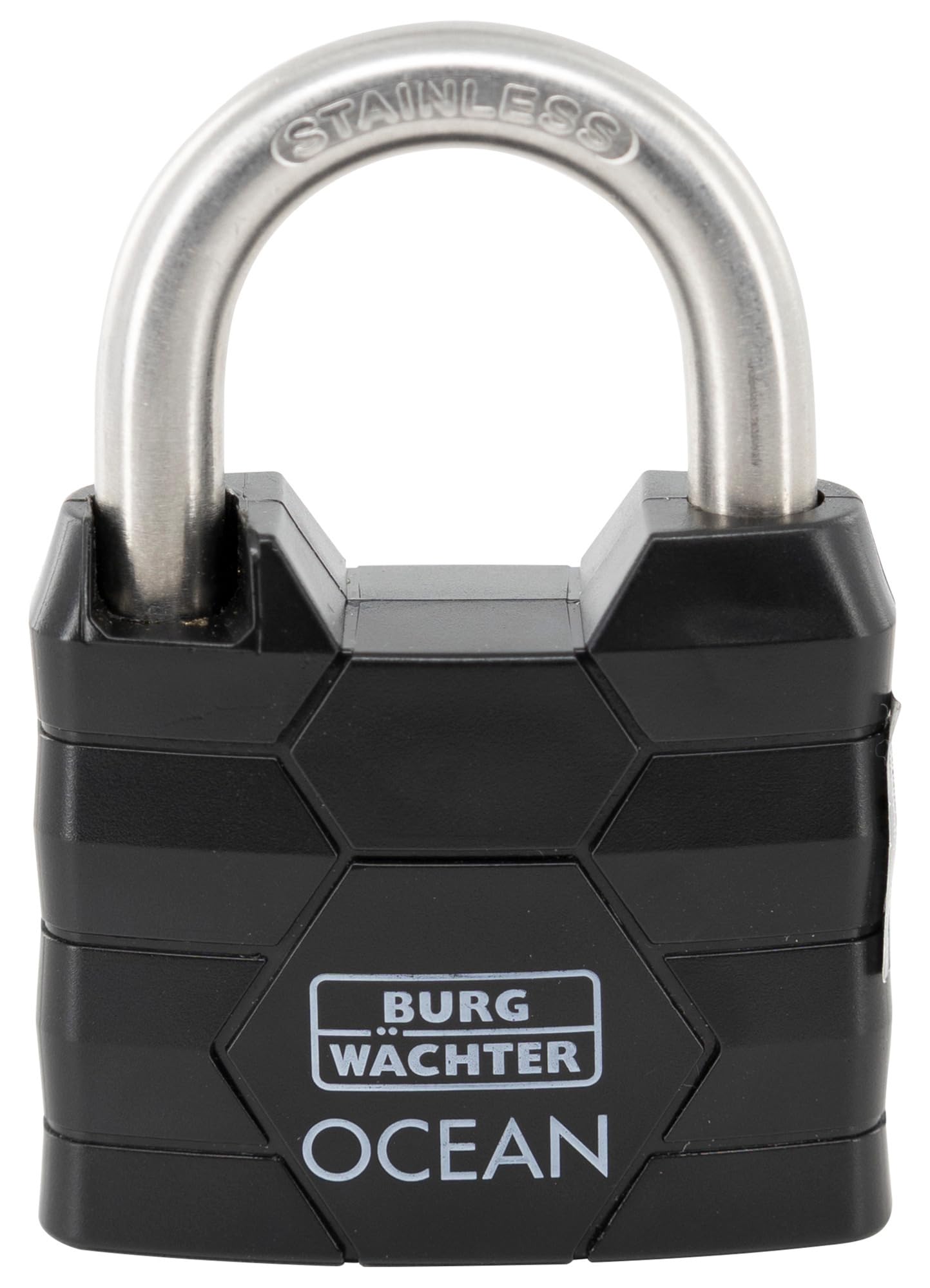 Burg-Wachter Burg-Wächter Ocean, Saltwater & Rustproof Padlock 60Mm In Plastic Black