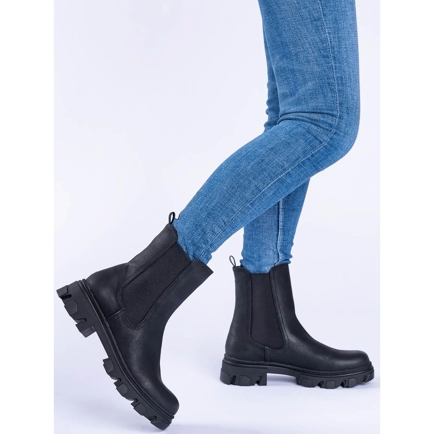 Palado Damen Chelsea Boots Caprera - moderne Stiefeletten - leicht gefütterte Stiefel für Herbst und Winter - modische Winterschuhe