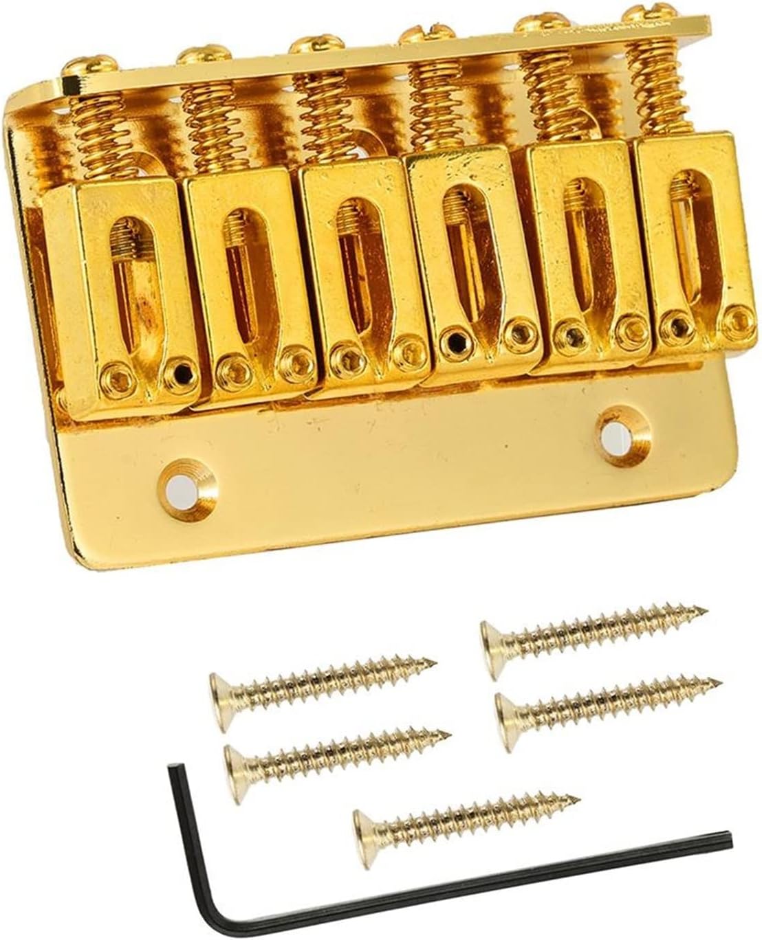 Electric Guitar Bridge 6String 65mm Hardtail Bridge