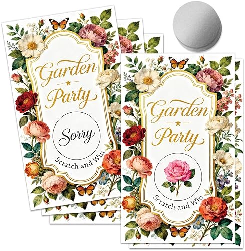 Miniatura 24 de 50 pcs tarjetas de juego para raspar con temática de regreso a los años 80, divertidas tarjetas retro de bola de luz de disco para cumpleaños, Negro