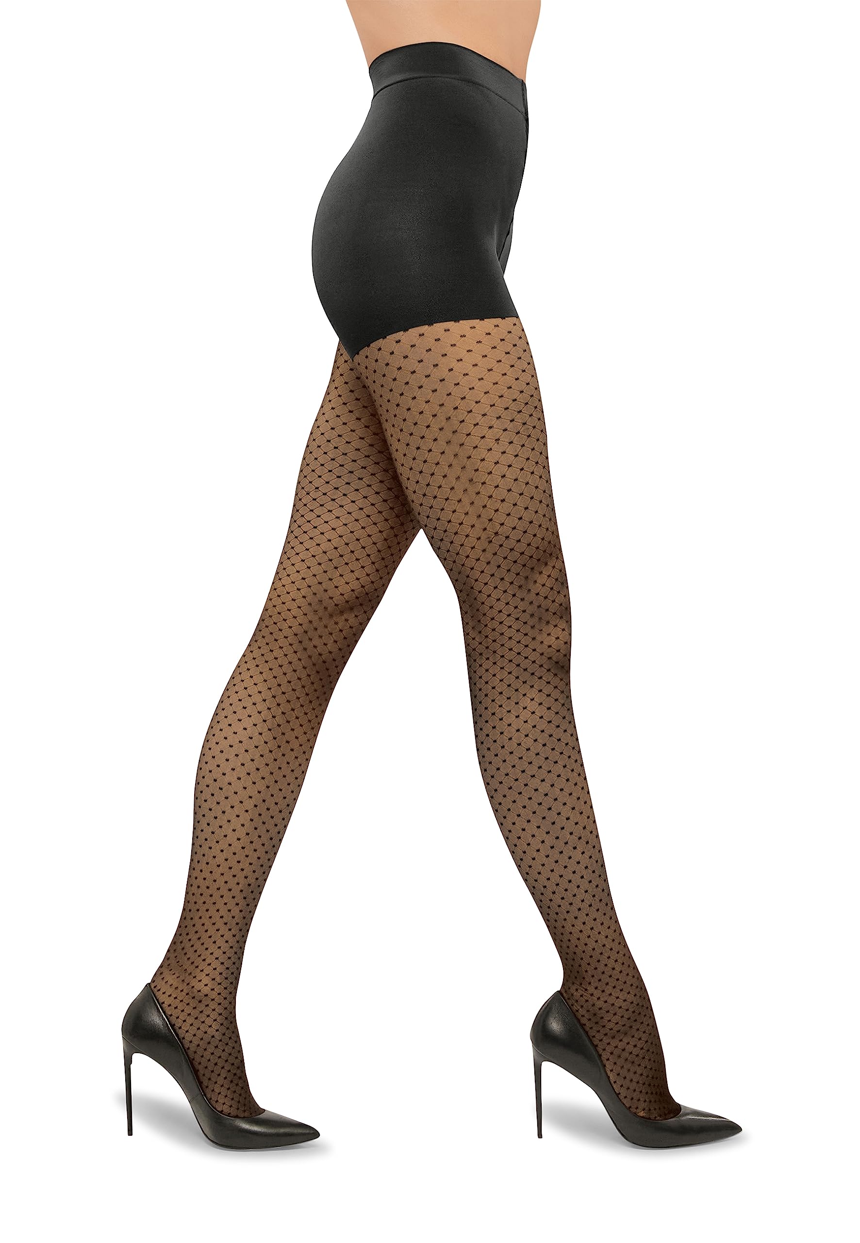 Wolford Control Dots Tights 14984 Fairly Light M