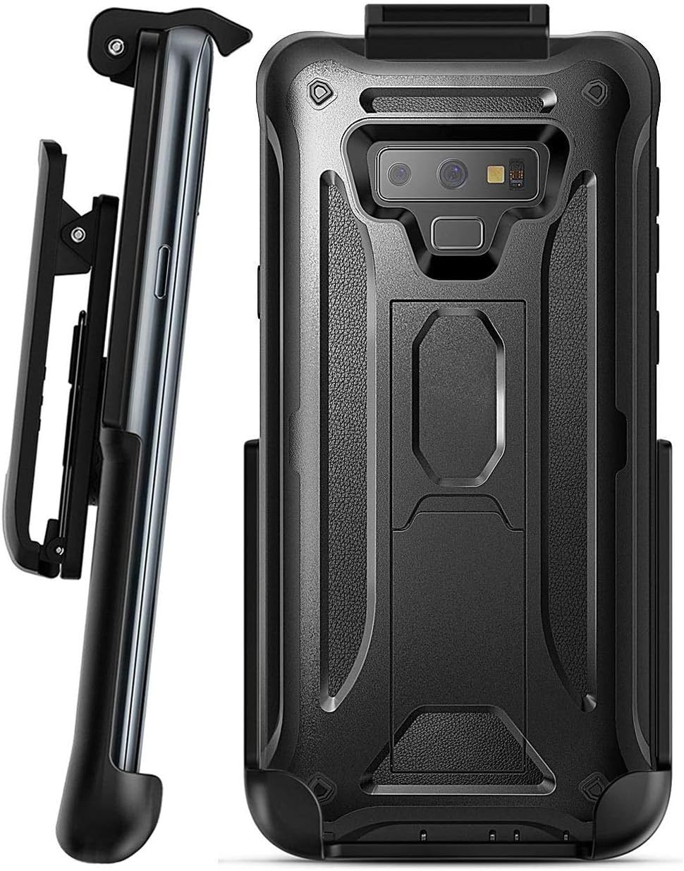 ENCASEDBelt Clip Holster Compatible with Youmaker Kickstand Case - Galaxy Note 9 (case not Included)