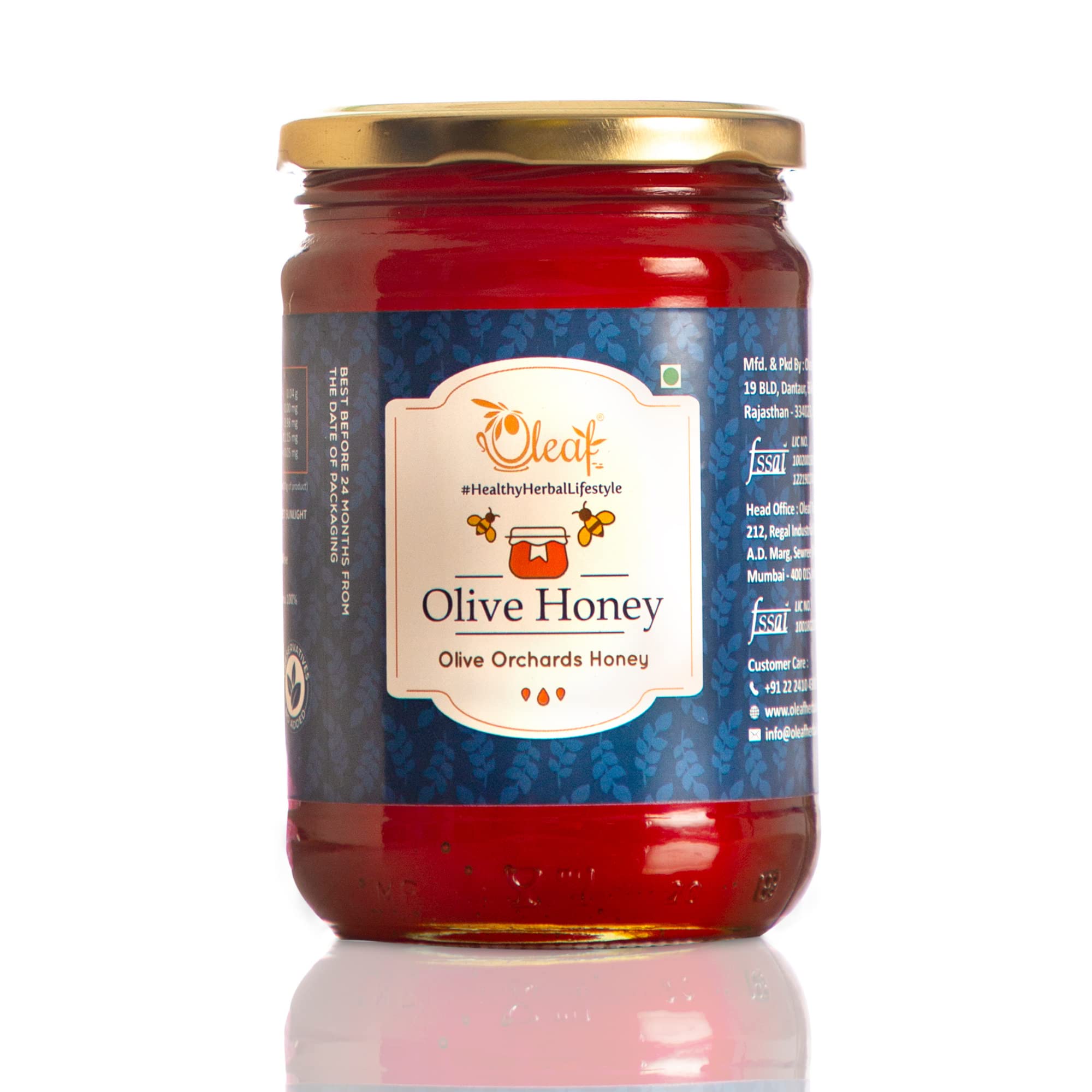 OLEAF Olive Honey - Natural Honey, Organic Honey, and 100% Pure Honey (800 gms jar) | Honey Organic with No Added Sugar | Beautiful and Healthy Skin | Provides Vital Nutrients | Best Honey - Real Honey (B09QCP6GY4) Amazon Price History, Amazon Price Tracker