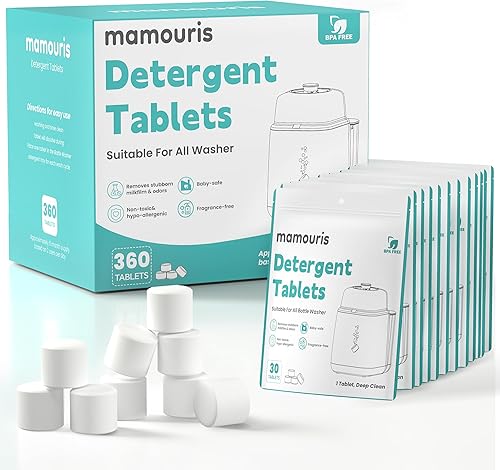 Miniatura 9 de 150 Pzas Pastillas Detergente Oficial: para Lavadora de Biberones Baby Brezza Grownsy Papablic Momfann - Pastillas para Lavadora de Biberones para