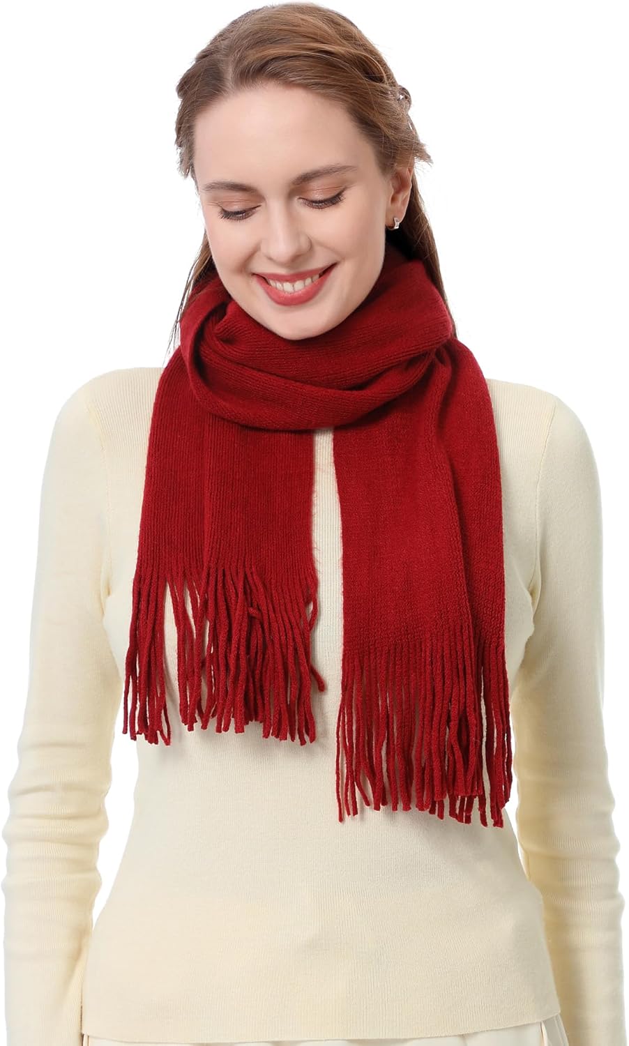 TopTie Personalized Scarf for Men and Women, Custom Embroidered Scarves with Logo - Image 4