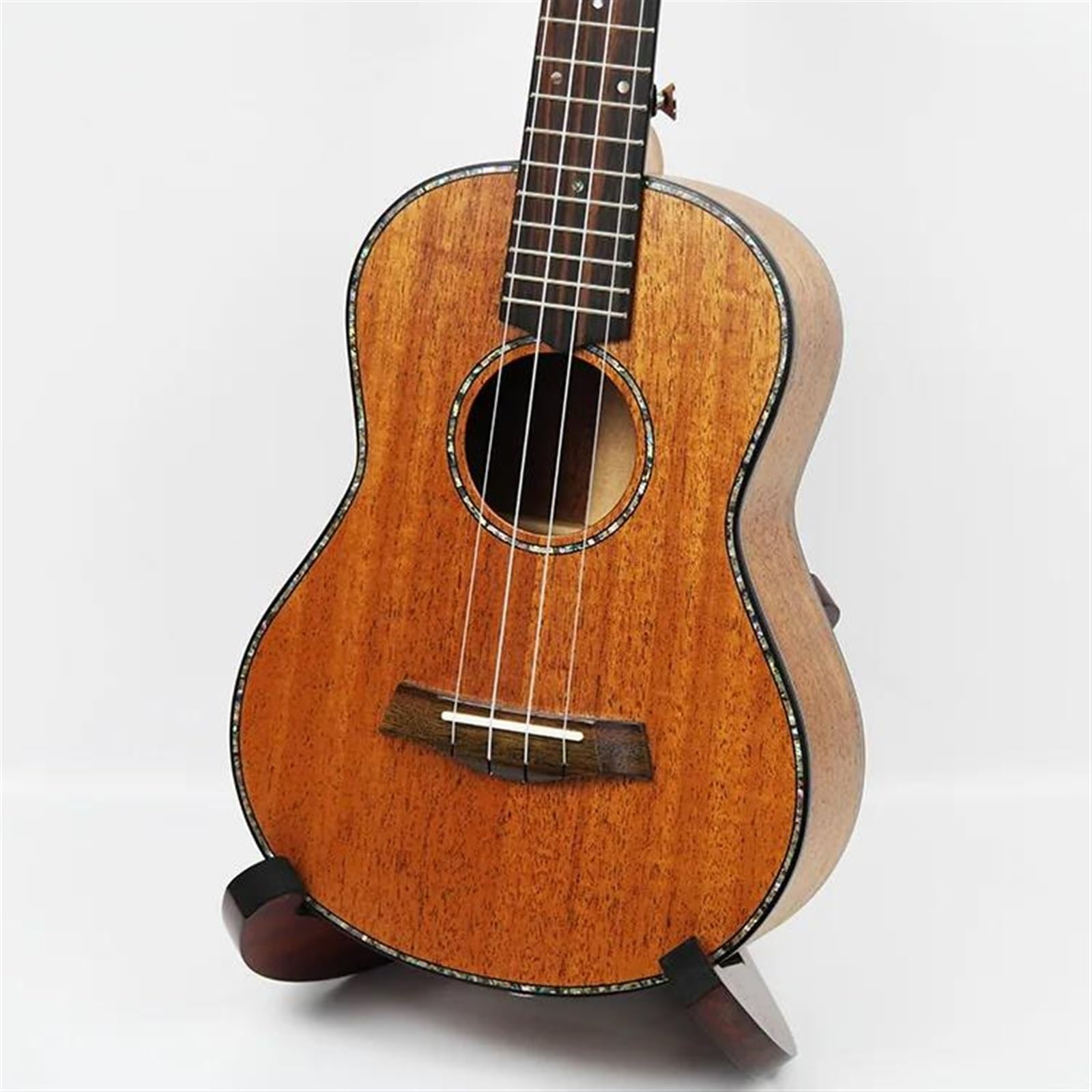 ukulele 26 Top Per Chitarra Hawaiana Tenore A 4 Corde Per Ukulele Elettrico KOA In Legno Massello Di Acacia Con Scatola EQ +