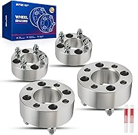 Vista 27 de KAX Espaciadores de rueda 4x4, adaptadores de espaciadores de rueda de 1" con pernos de 1/2" x20, diámetro del cubo de 59 mm, 2 piezas para Xpress