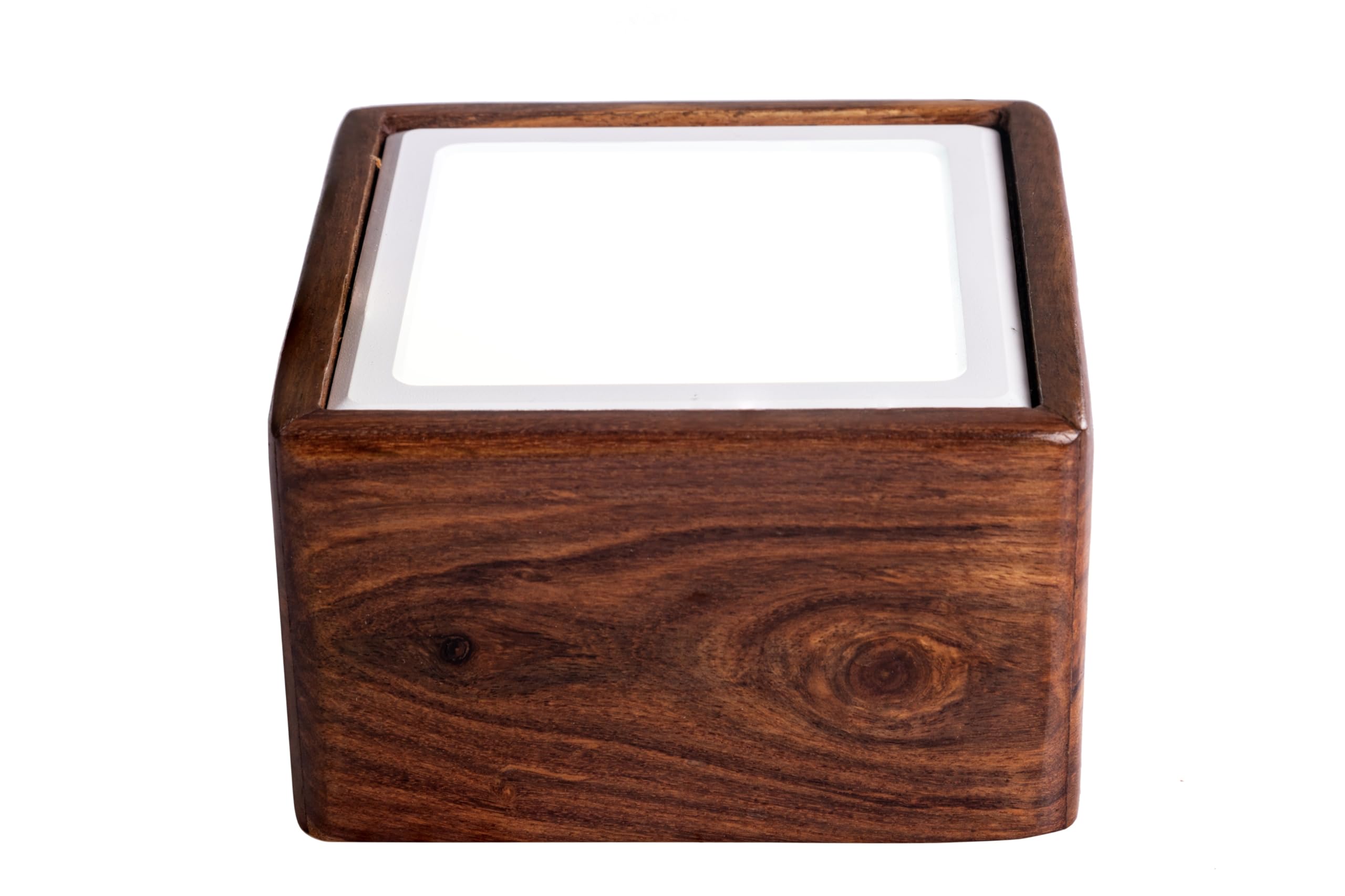 Sheesham Wood Ceiling Light - Modern & Warm -6 Sheesham Wood Ceiling Light - Modern & Warm -6