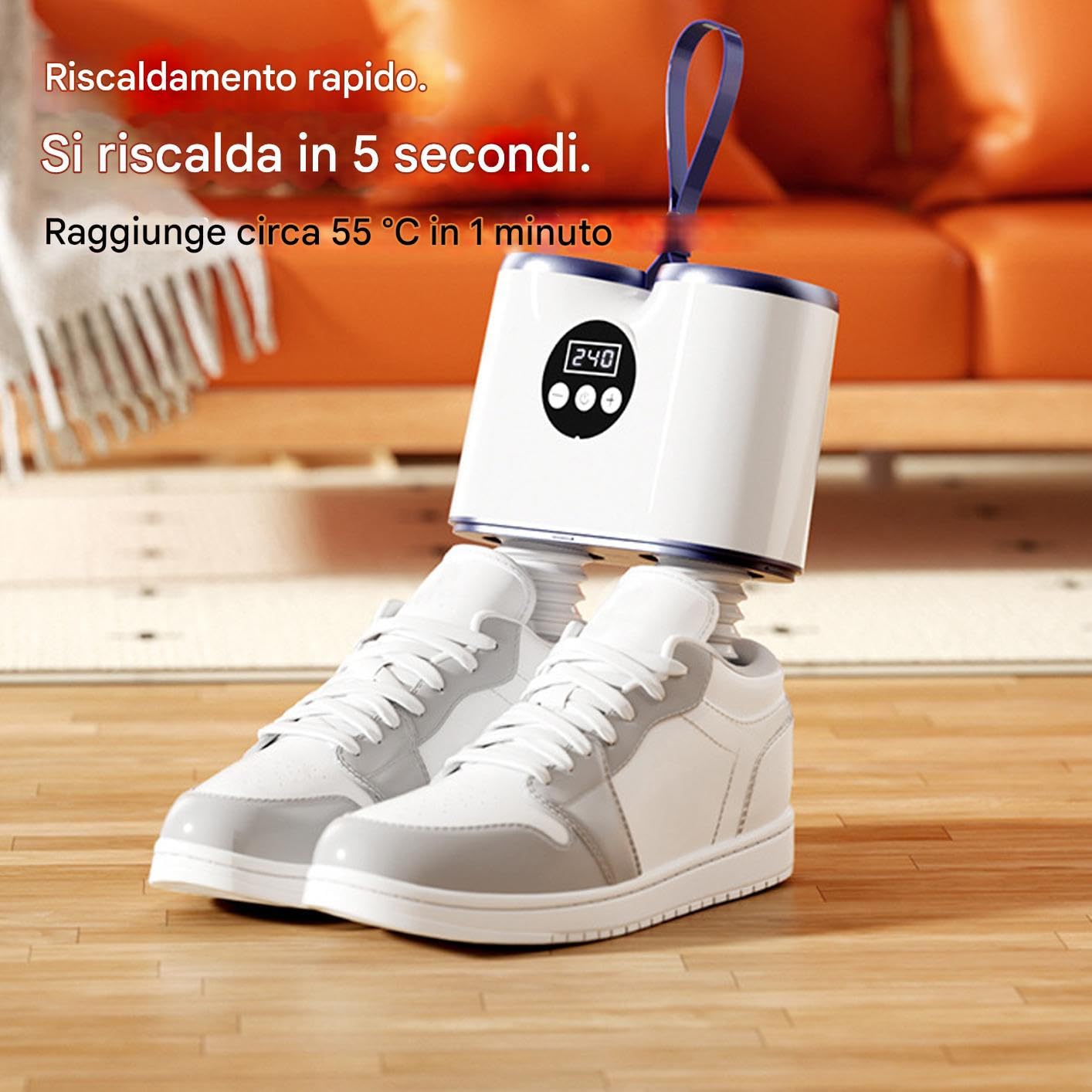Secador Eléctrico De Calzado Secador de Zapatos Eléctrico Inteligente con