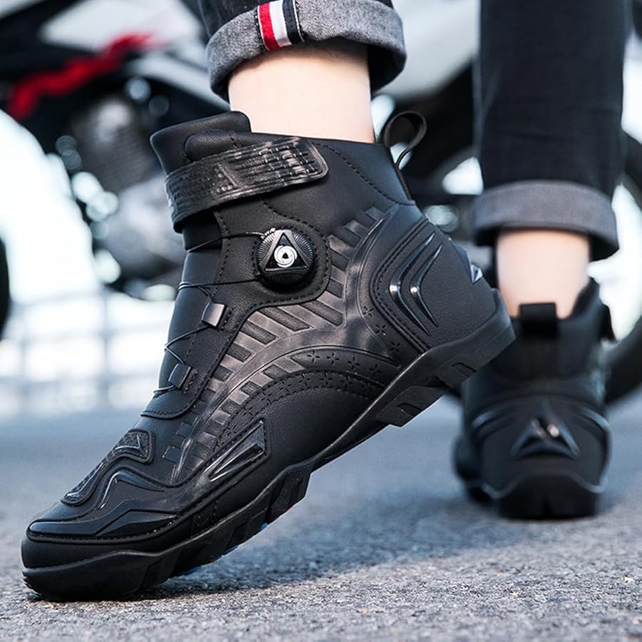 Amazon.co.jp: [NBLL] ライディングシューズ バイクシューズ バイク