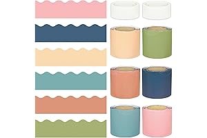 196.8 Ft Colorful Classroom Borders: Liven Up Your Learning Space