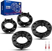 Vista 33 de KAX Espaciadores de rueda 4x4, adaptadores de espaciadores de rueda de 1" con pernos de 1/2" x20, diámetro del cubo de 59 mm, 2 piezas para Xpress