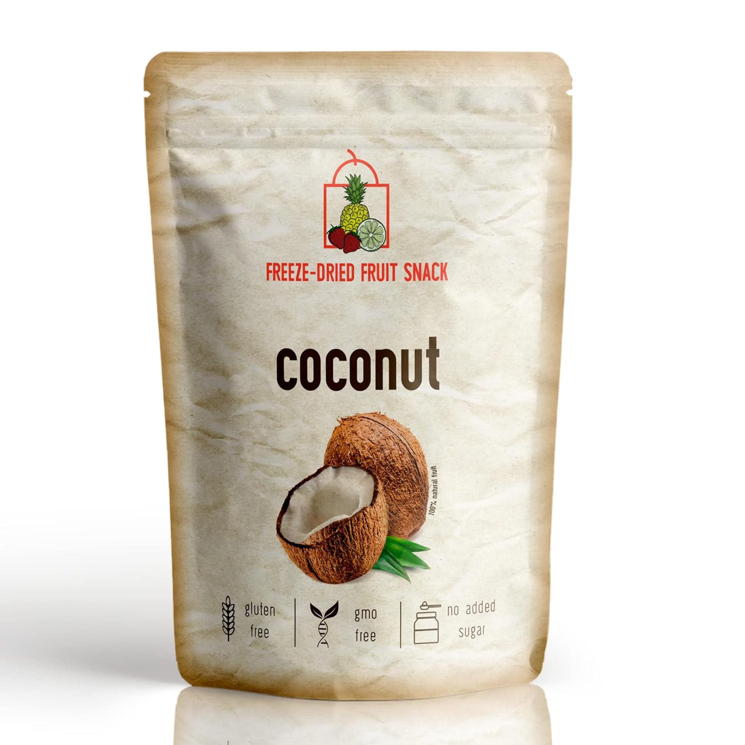 FREEZE DRIED COCONUT PACK 5 100 Natural COCONUT Nothing