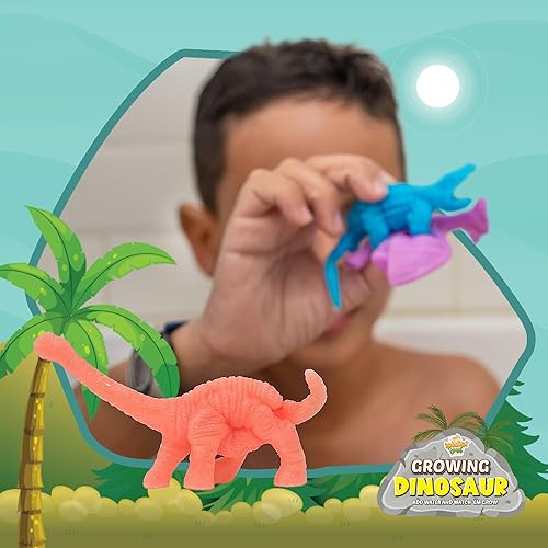 Miniatura 6 de IPIDIPI TOYS Juguetes de dinosaurio para niños que crecen en el agua, fiesta de Halloween, recuerdos espeluznantes y regalos, caja de premios