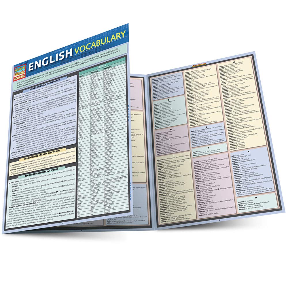 English Vocabulary (Quick Study: Academic): 1