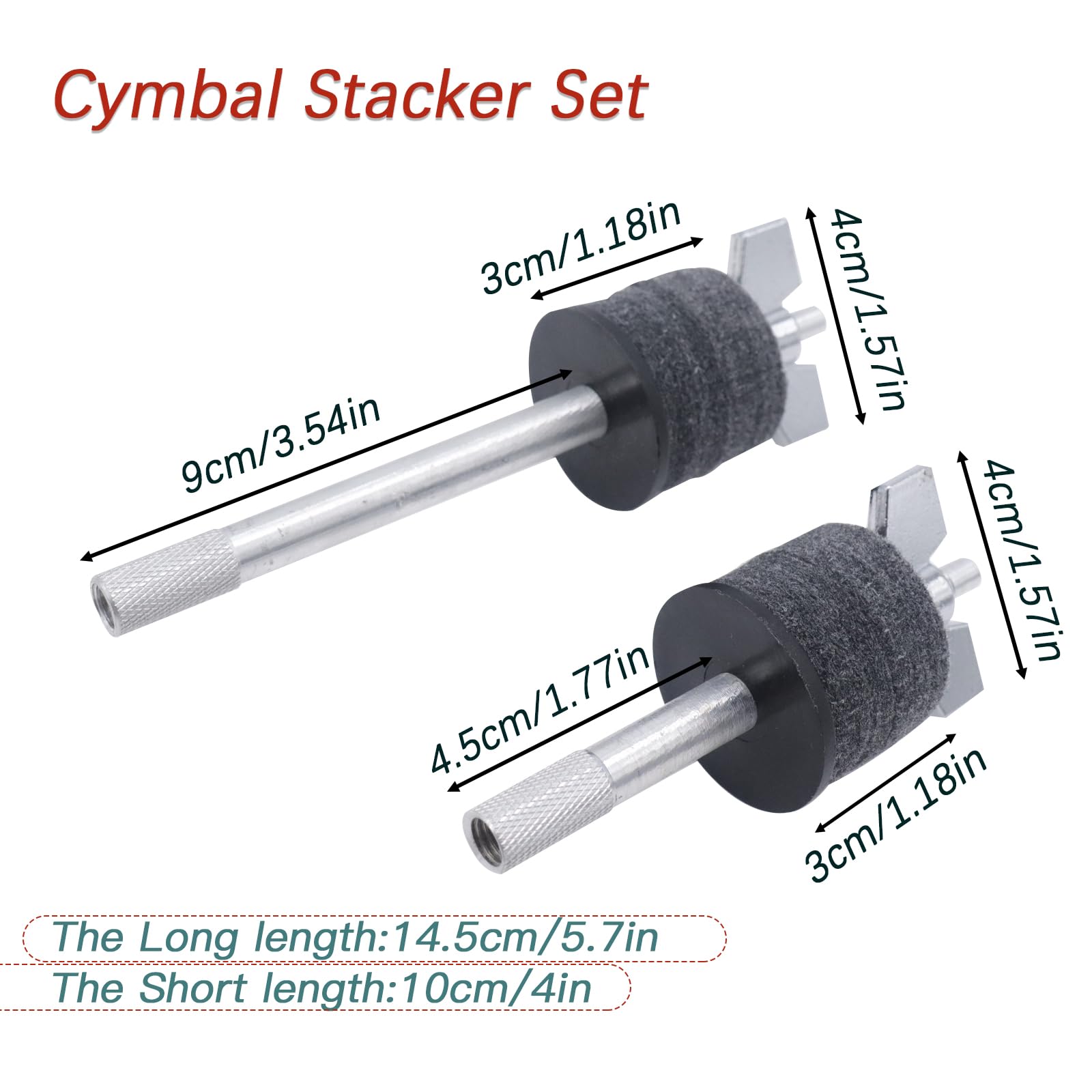 CashBeat Cymbal Stacker Set, 4