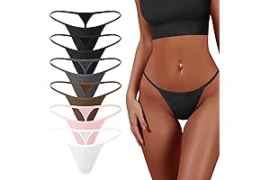 Six-Piece G-String Thong Underwear: Empowering Women with Comfort and Seduction
