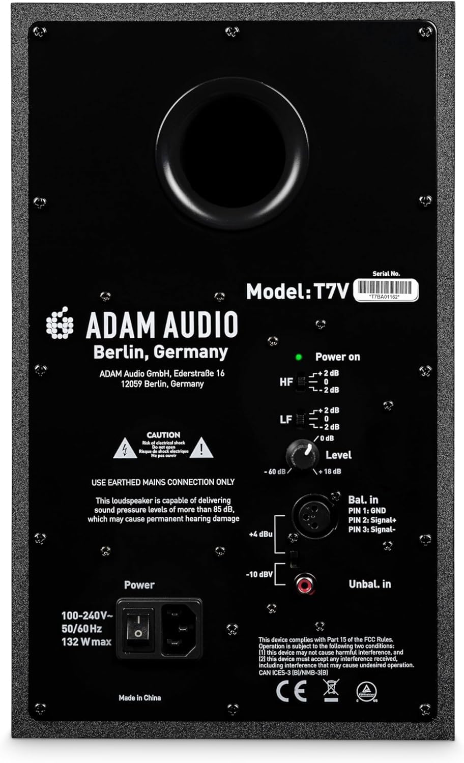 ADAM AUDIO T7V アクティブモニタースピーカー 元箱あり ADAM Audio T7V モニタースピーカー 1台 アダムオーディオ