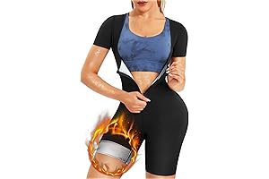 URSEXYLY Sauna Suit for Women Sweat Vest Waist Trainer 3 in 1...