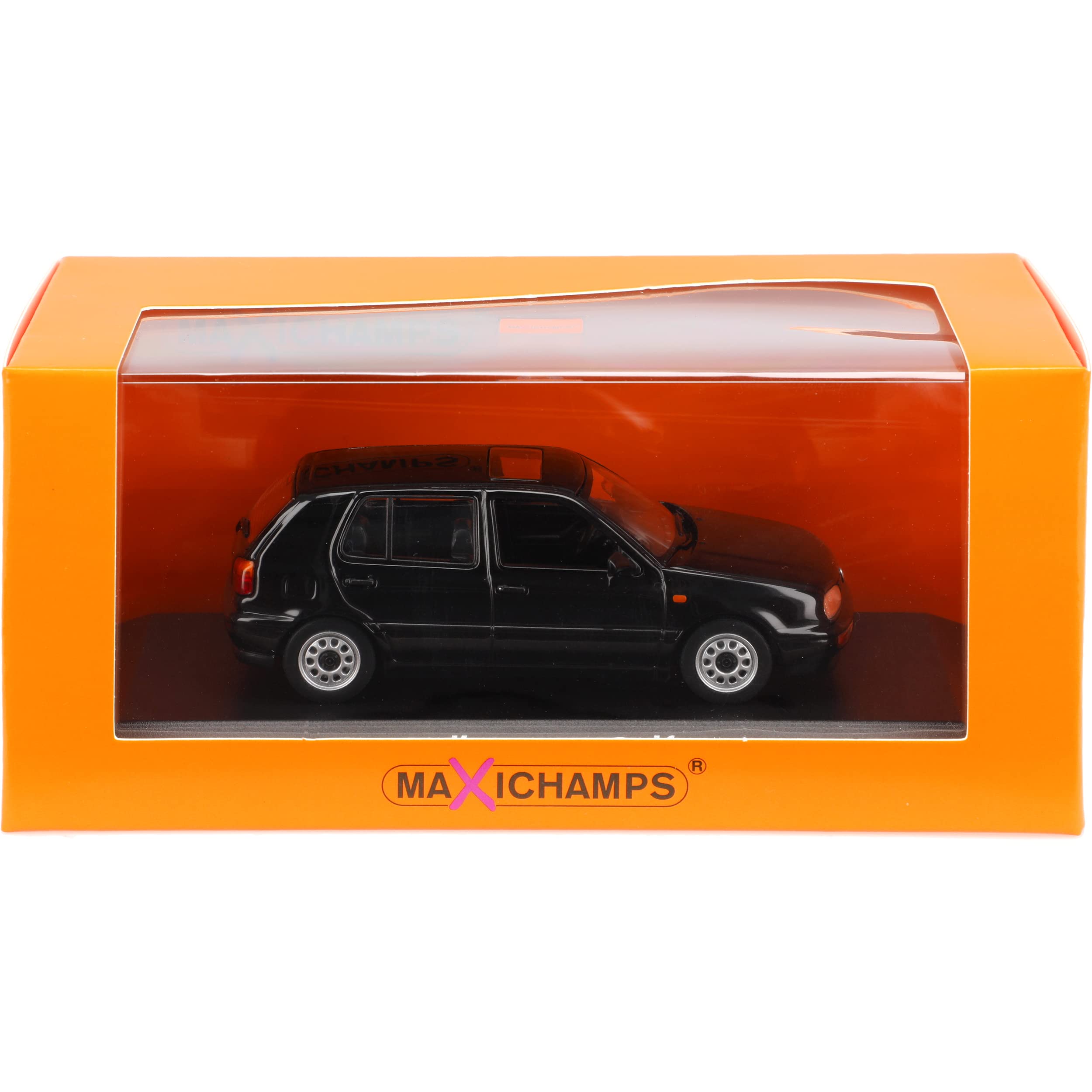Generisch Volkwagen Golf III Schwarz 5 Türer 1991-1997 1/43 Minichamps Maxichamps Modell Auto