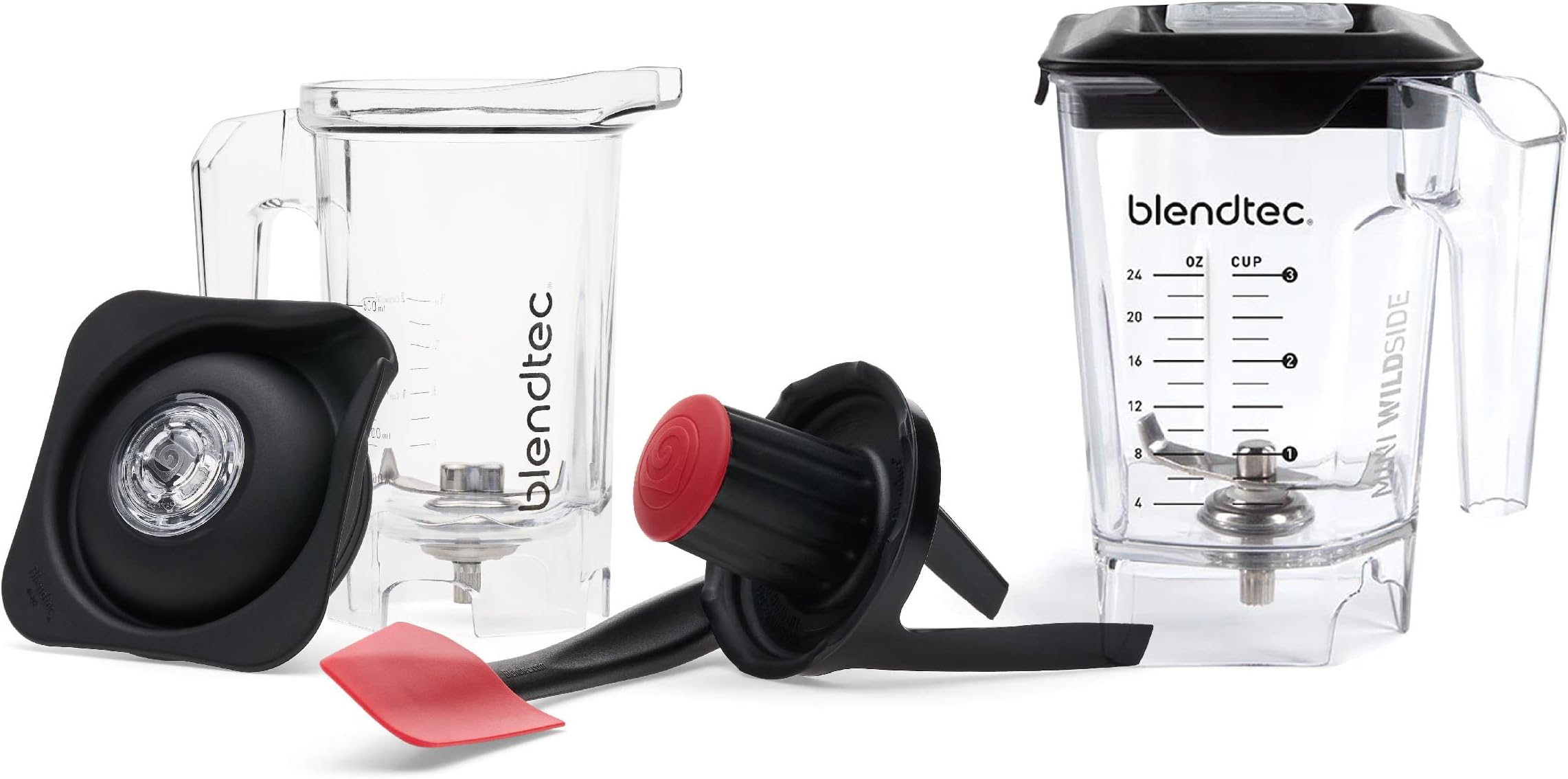 Mini WildSide+ (46 oz) and Twister Jar (37 oz) BUNDLE - Professional-Grade Blender Jar - BPA-free - Clear Mini WildSide+ (46 oz) and Twister Jar (37 oz) 40-610-01