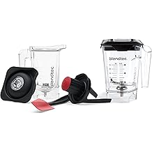 Blendtec 46 oz Mini WildSide + e 37 oz Twister Bundle - Blender Jars Compat&iacute;vel com Blendtec Blenders