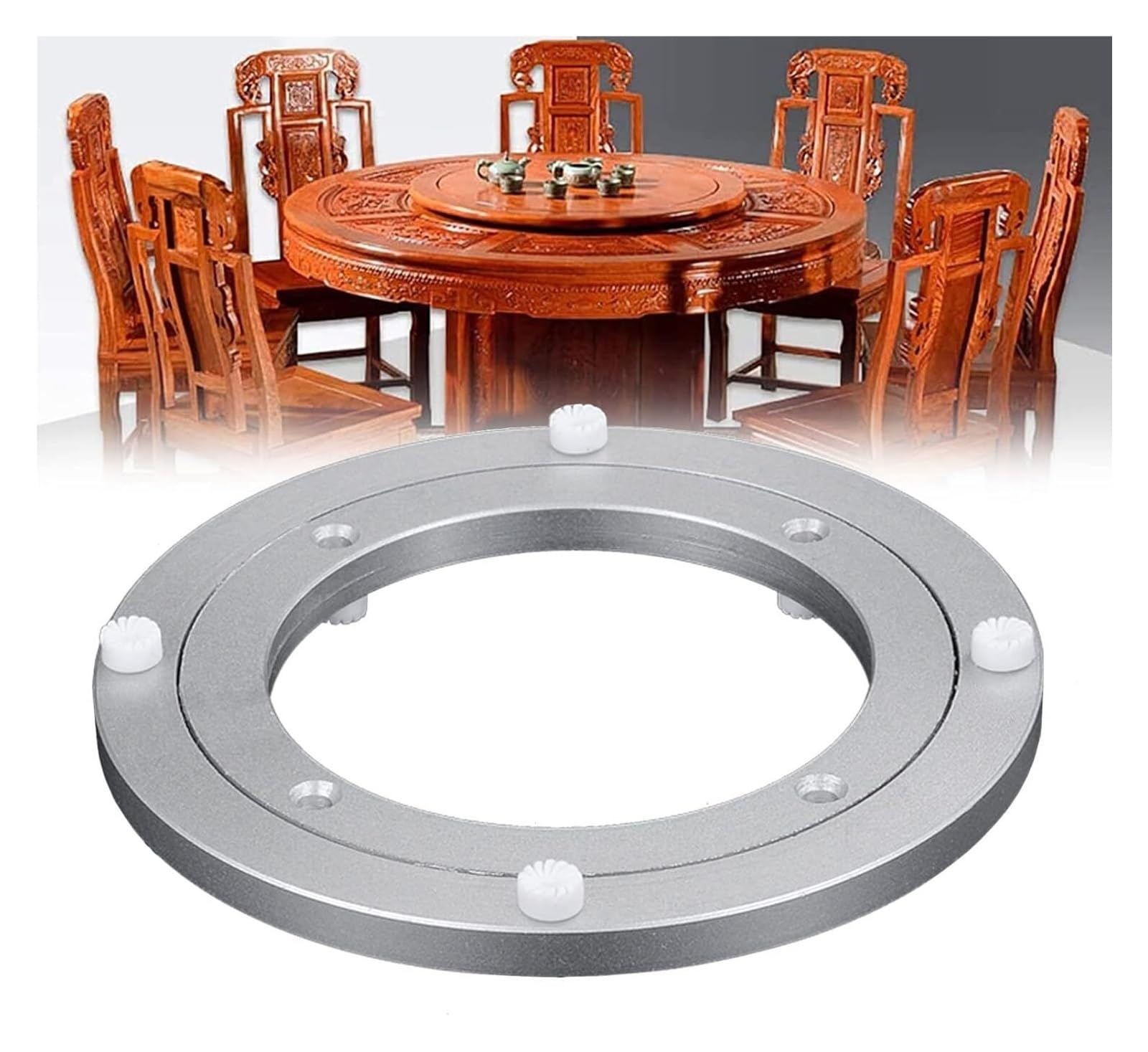 Aluminiowe łożysko kulkowe obrotowe 360°(10 inches (250mm))