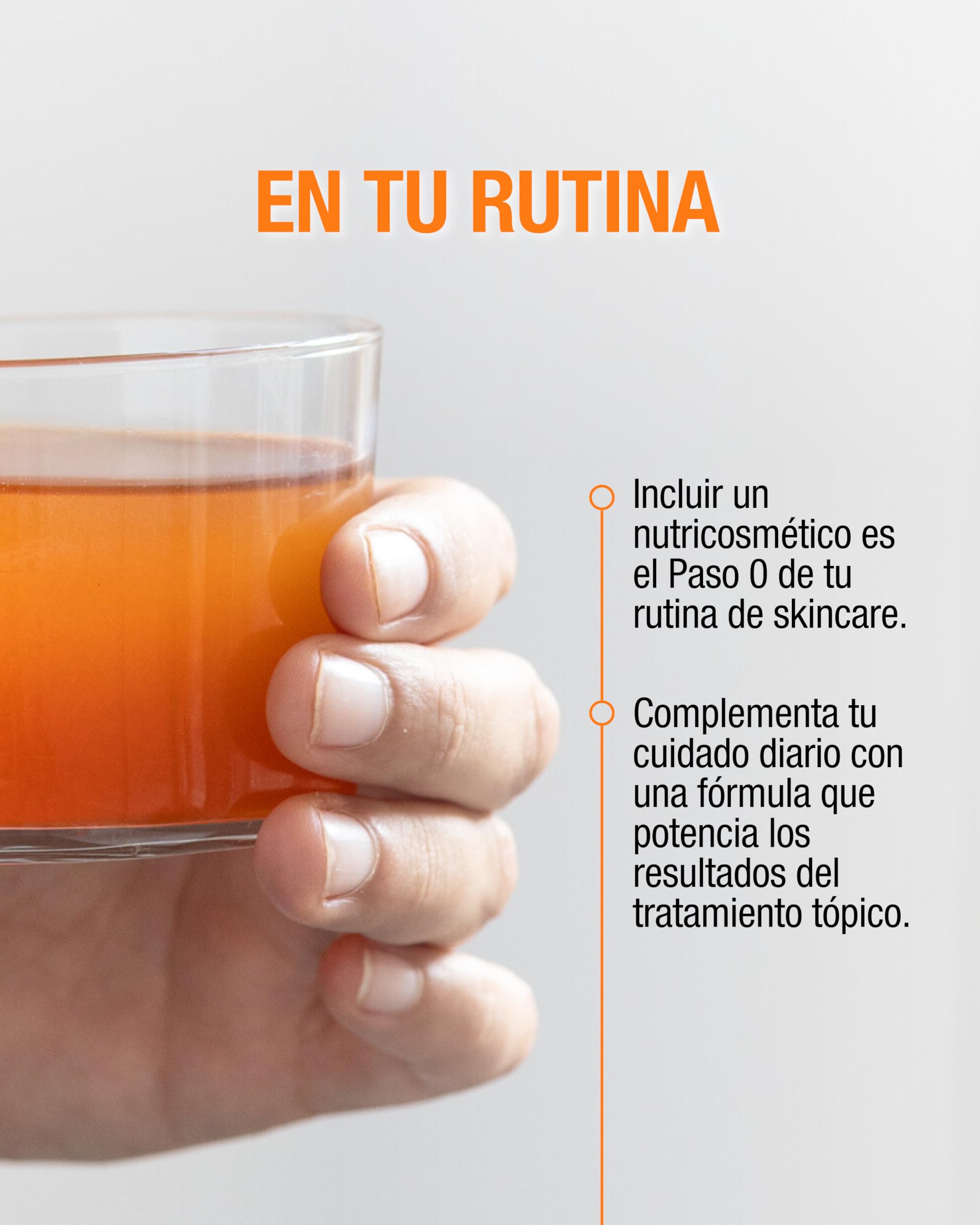 Fluidbase Rederm | Colágeno Bebible | Antiaging | Combate el Envejecimiento Cutaneo | Estimula la Síntesis de colágeno y elastina | 20 sobres