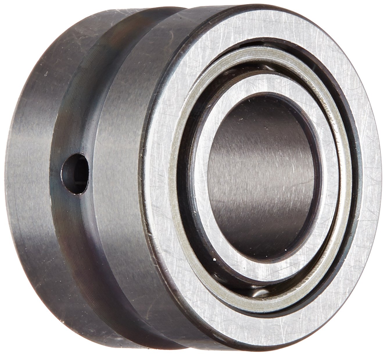 Koyo NA4900 Needle Roller Bearing, Removable Inner Ring, Open, Normal Clearance, Oil Hole, Steel Cage, Metric, 10mm ID, 22mm OD, 13mm Width