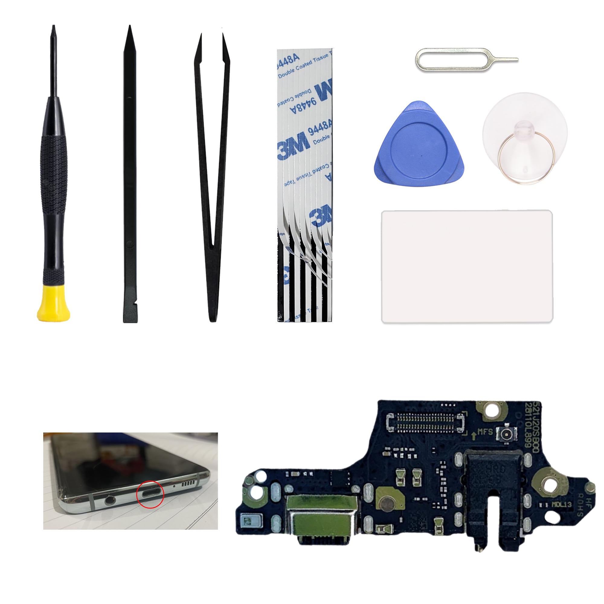 Amazon.com: Charging Port Replacement Kit Compatible with