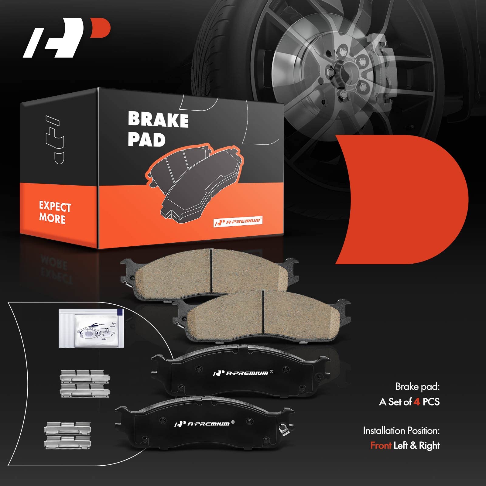Dodge RAM 5.9L Cummins 2500/3500 Severe-Duty Front Brake Pads 2003-2008 | Doc's Diesel