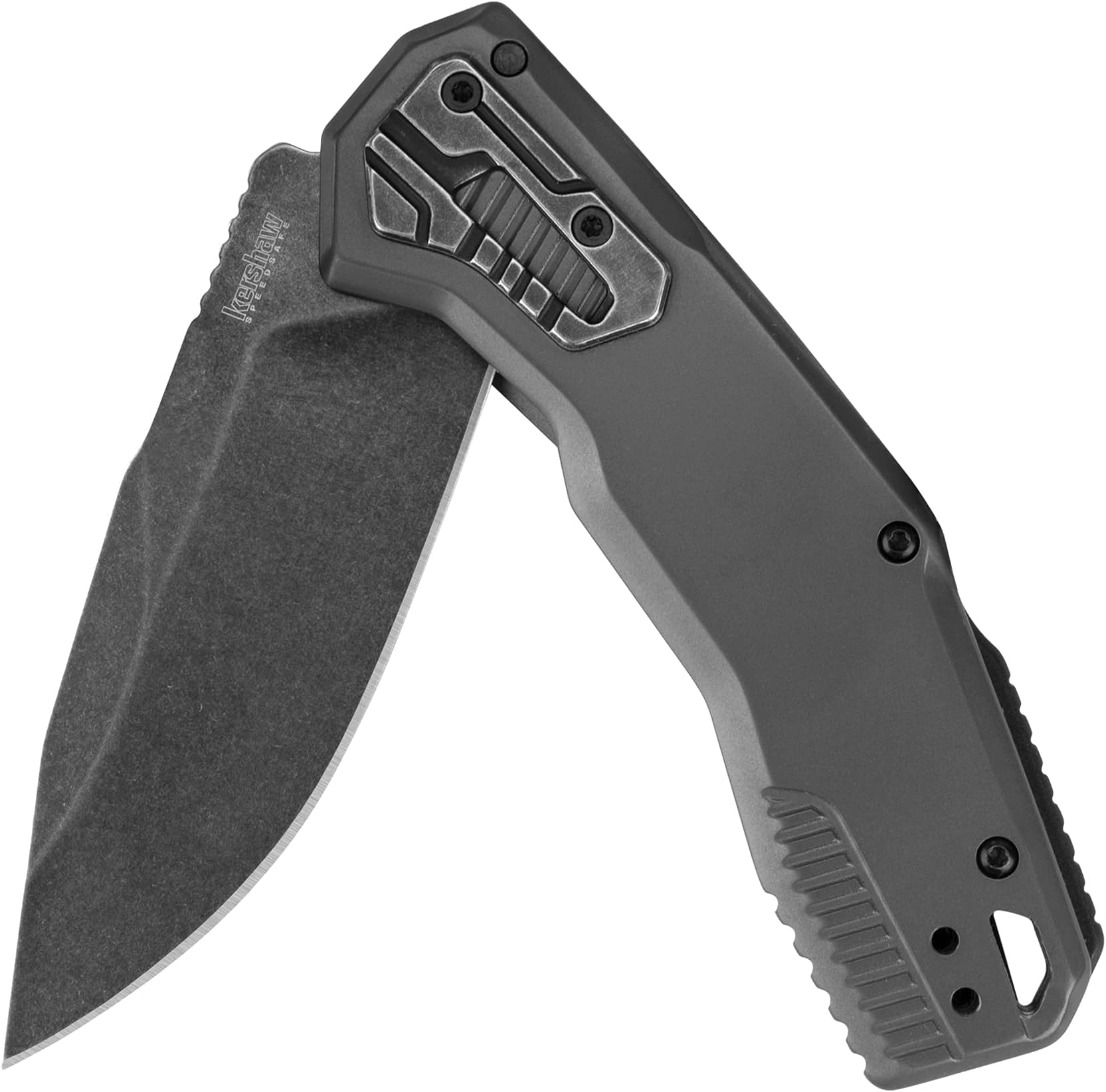 Cannonball Pocket Knife, 3.5" D2 Carbon Steel Drop Point Blade, SpeedSafe Assisted Opening with Flipper, Frame Lock, EDC