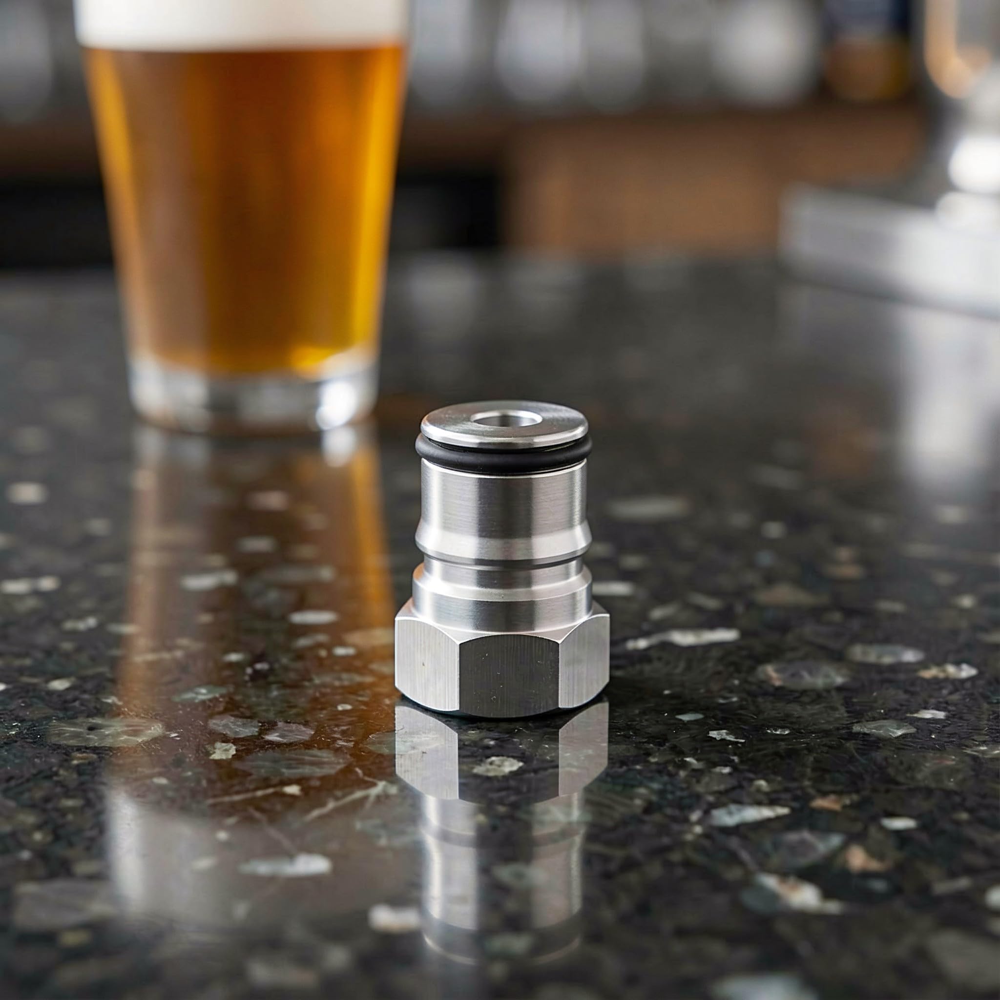 1 Set di Perno di bloccaggio a Sfera per Fusto di Birra, Raccordo