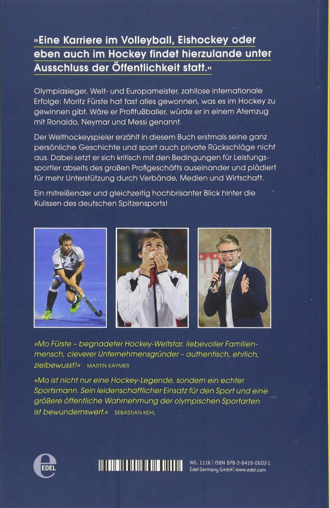 Nebenbei Weltklasse - Aus Liebe zum Sport: Die Autobiografie des Welt-Hockeyspielers