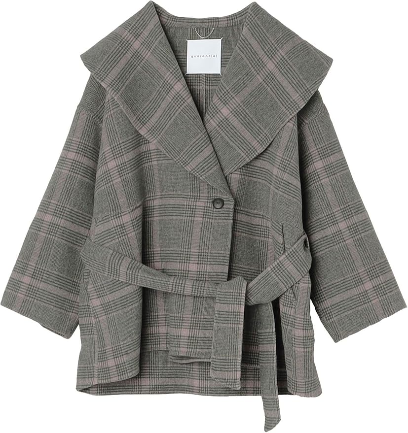 Amazon.co.jp: [カランシエル] コート リバー ケープ コート