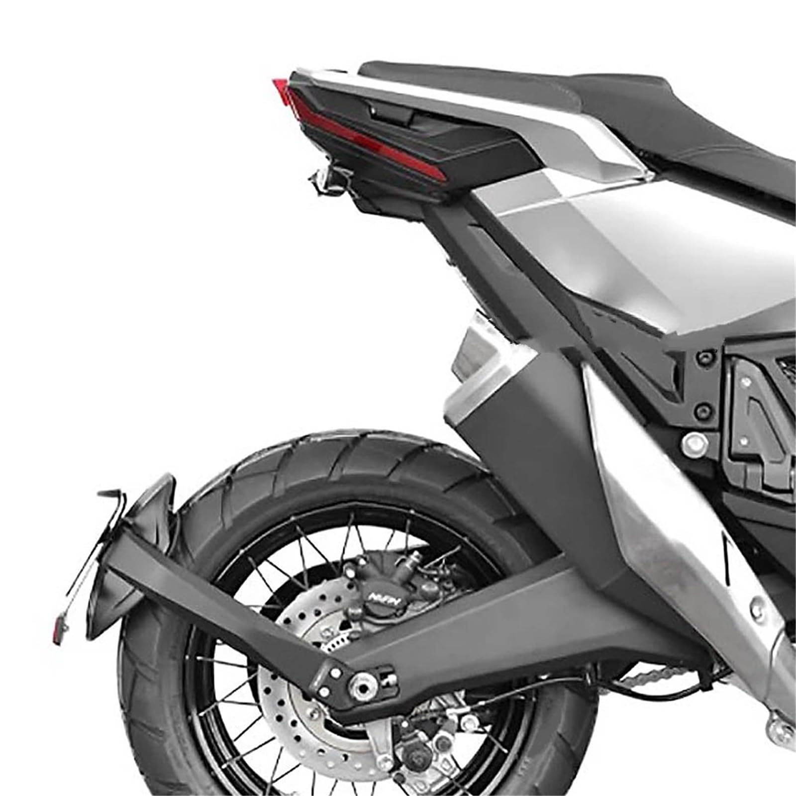 Wspornik tylnego oświetlenia Pasuje do HONDA XADV 750 Forza750 Uchwyt tablicy rejestracyjnej LED Light Fender Eliminator Tail Uchwyt tablicy rejestracyjnej Akcesoria motocyklowe(Fender)