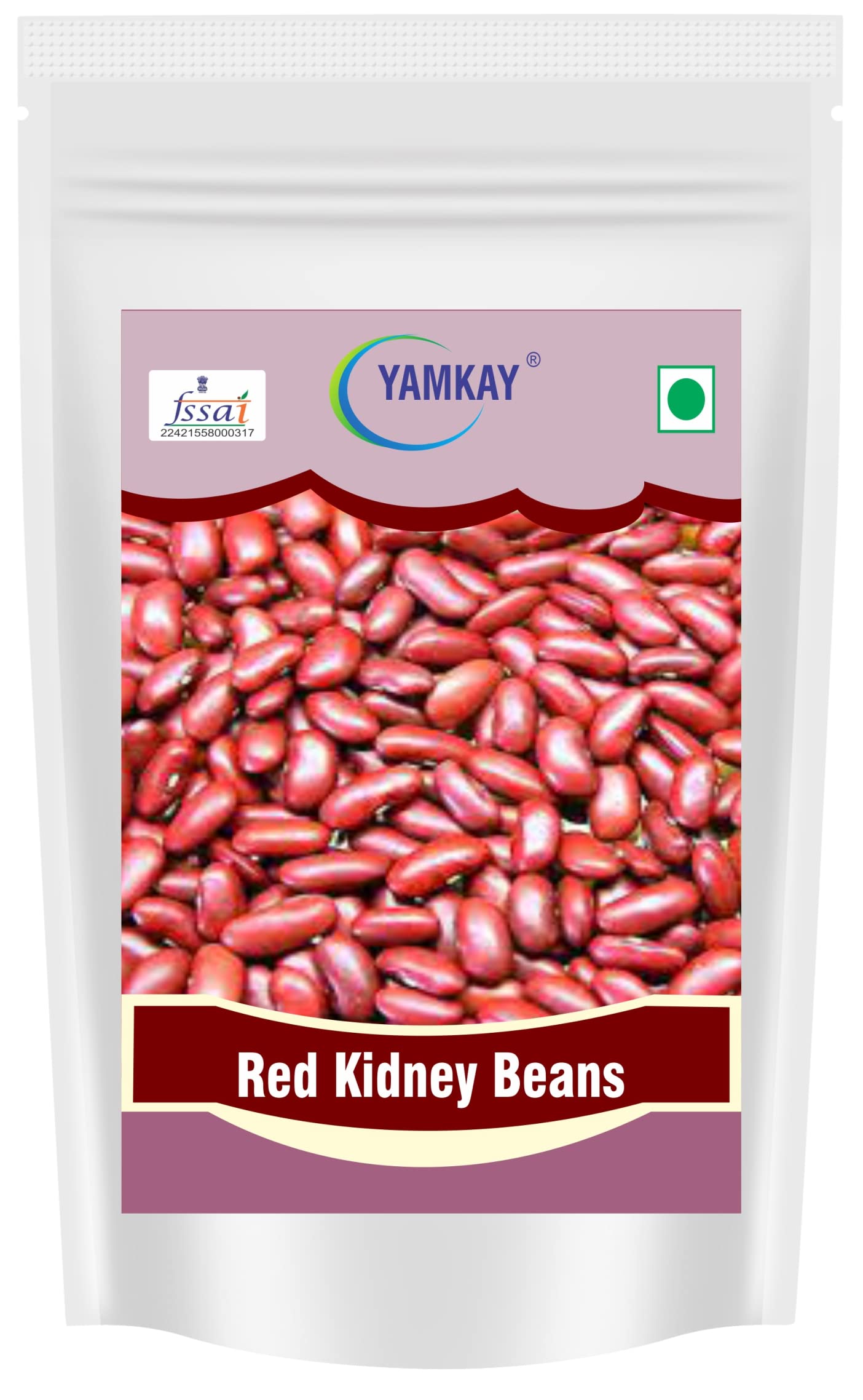 Rajma Red Kidney Bean Karamani Bakla Phaseolus Vulgaris 500 gm