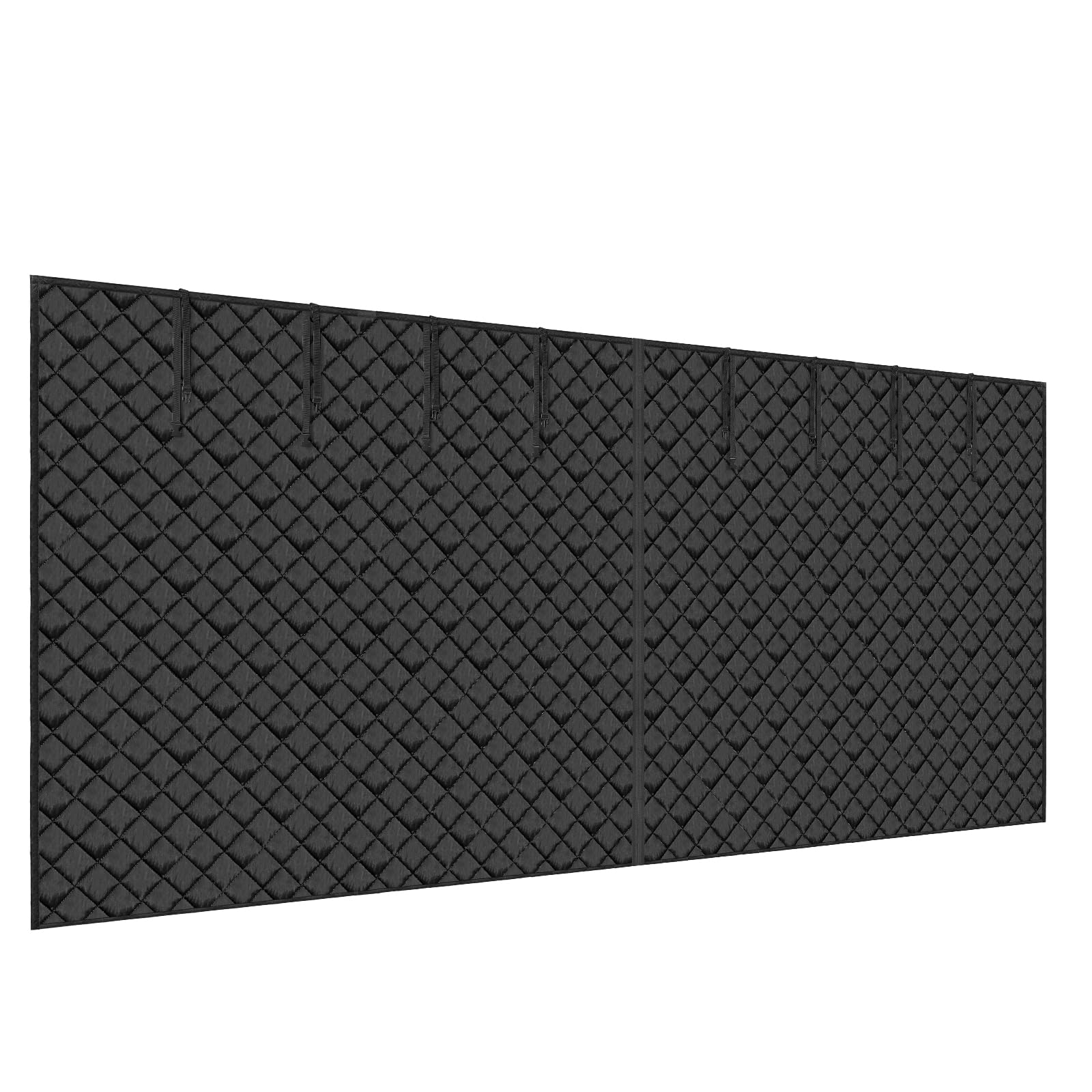 VEVOR Kit di isolamento termico magnetico per porte del garage, per l'inverno, 40,6 x 2,8 m, copertura magnetica per 2 auto (impermeabile, antivento e insonorizzato)