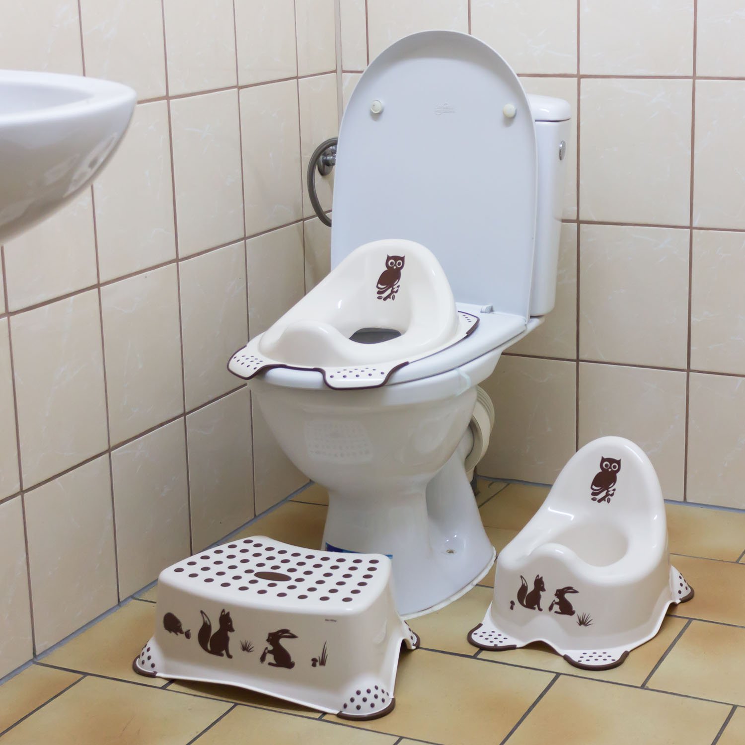 Pot Bébé Keeeper Adam - Apprentissage Propreté 18 Mois à 3 Ans, Antidérapant