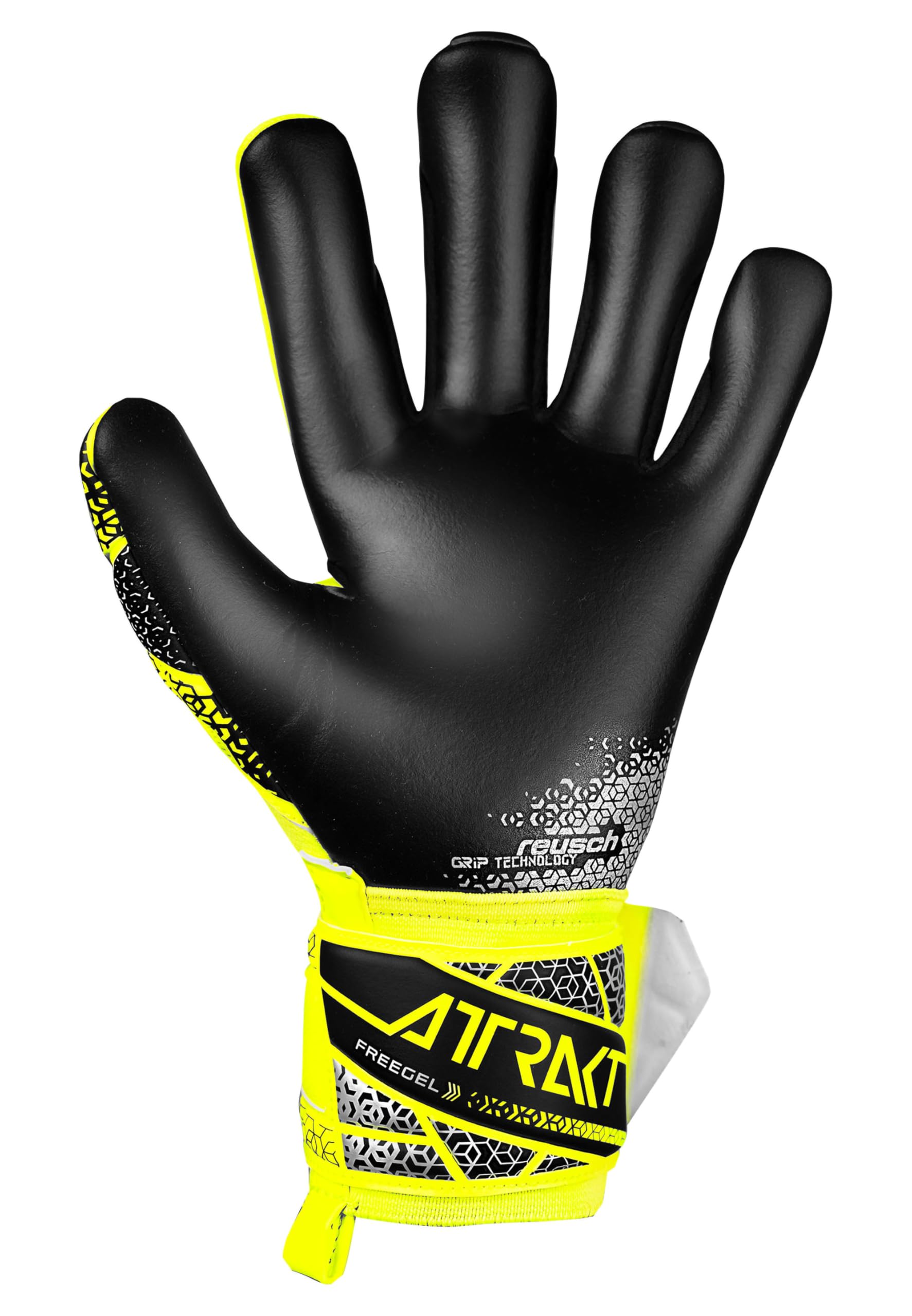 Reusch Attrakt Freegel Silver - Guanti da Portiere Unisex Adulto