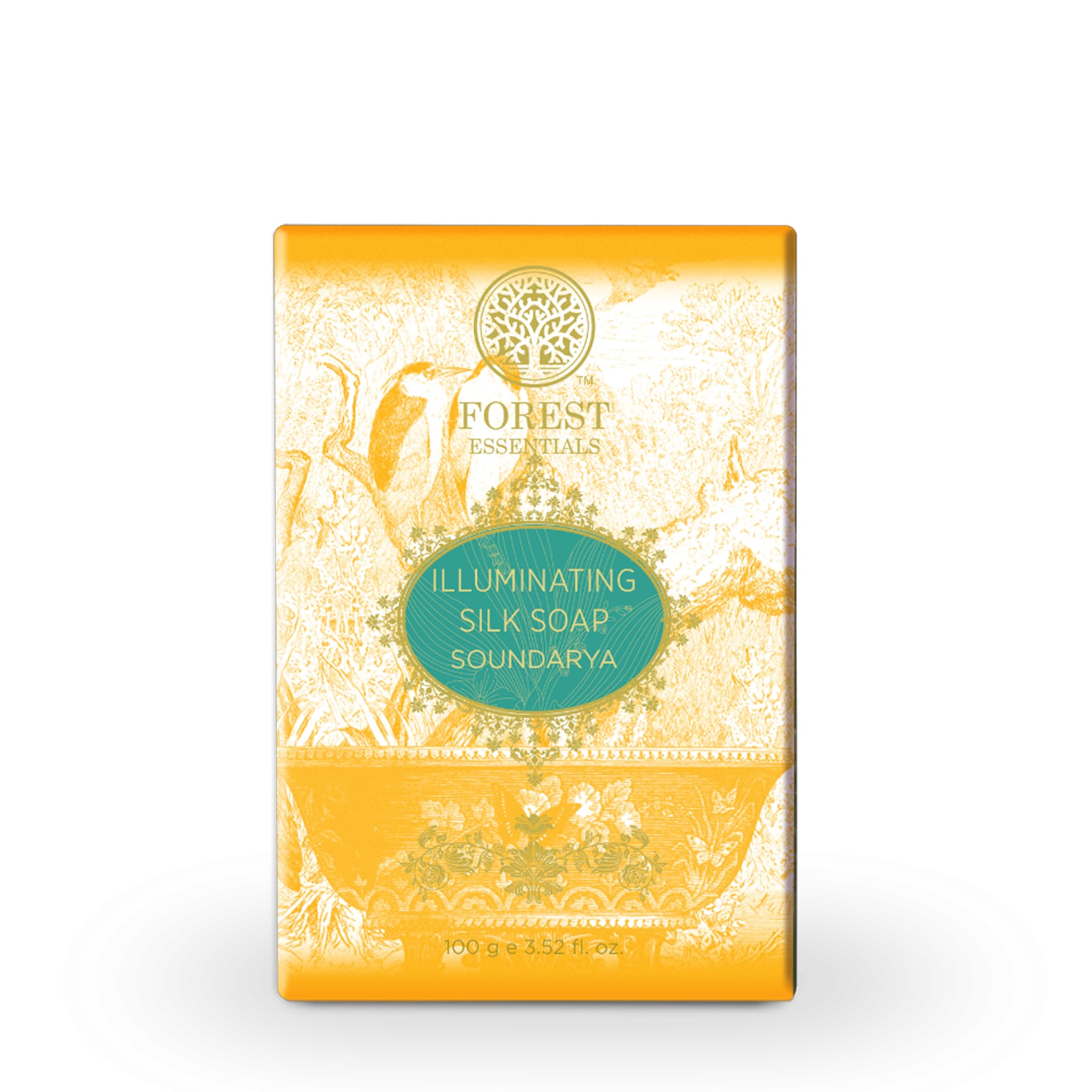 Forest Essentials Illuminating Silk Soap Soundarya 100g-image-39