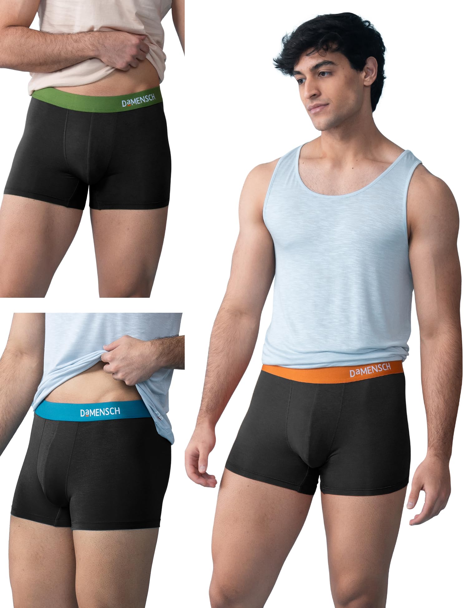 DAMENSCH Boxer da uomo in modal Regular Solid