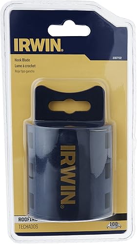 Miniatura 5 de Irwin Industrial 2084100 Paquete de 5 cuchillas de dos metales, color azul.